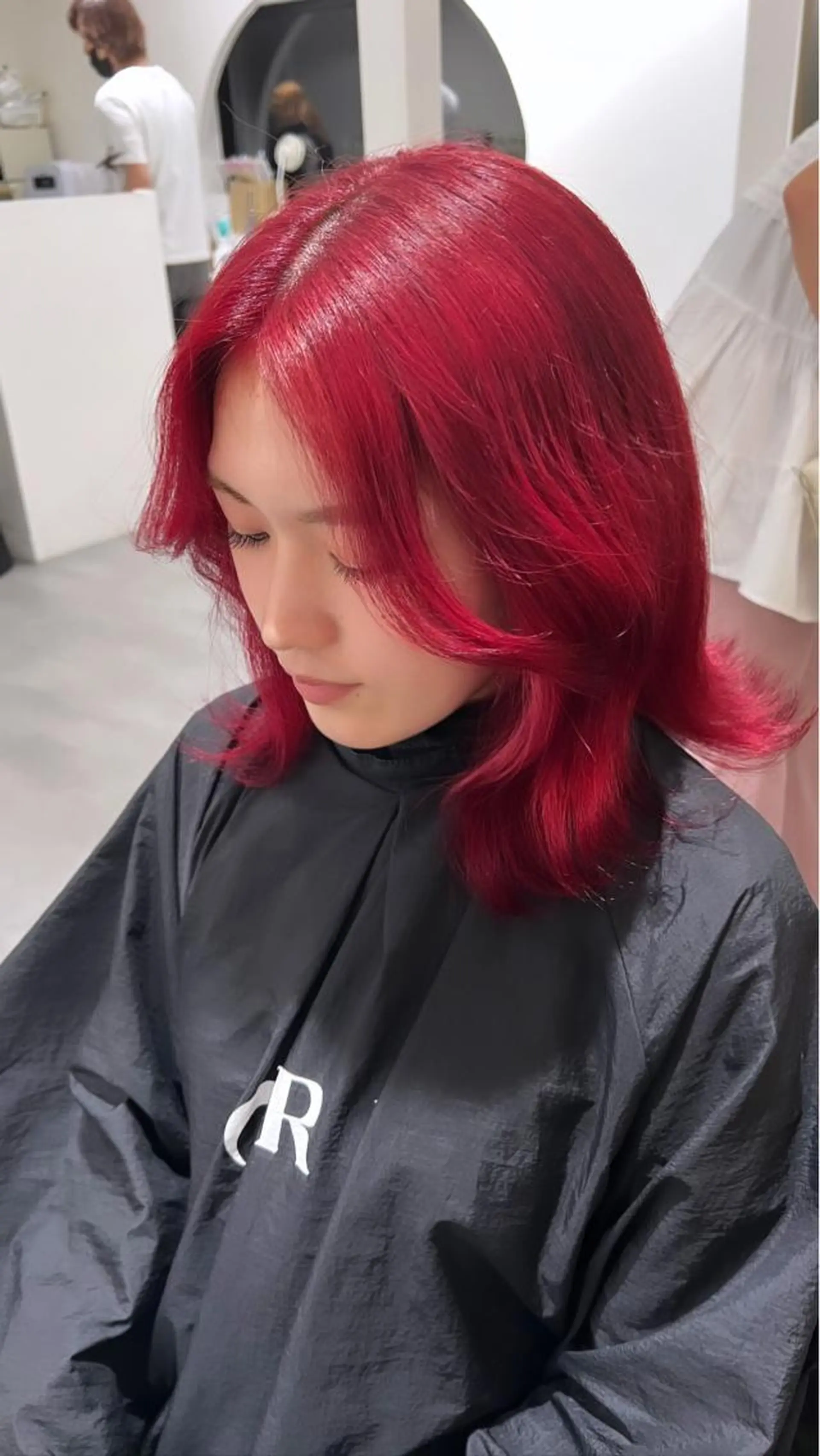 ミディアム カラー ヘアカラー philia所属・HONO/韓国 🇰🇷大阪エクステのヘアスタイル