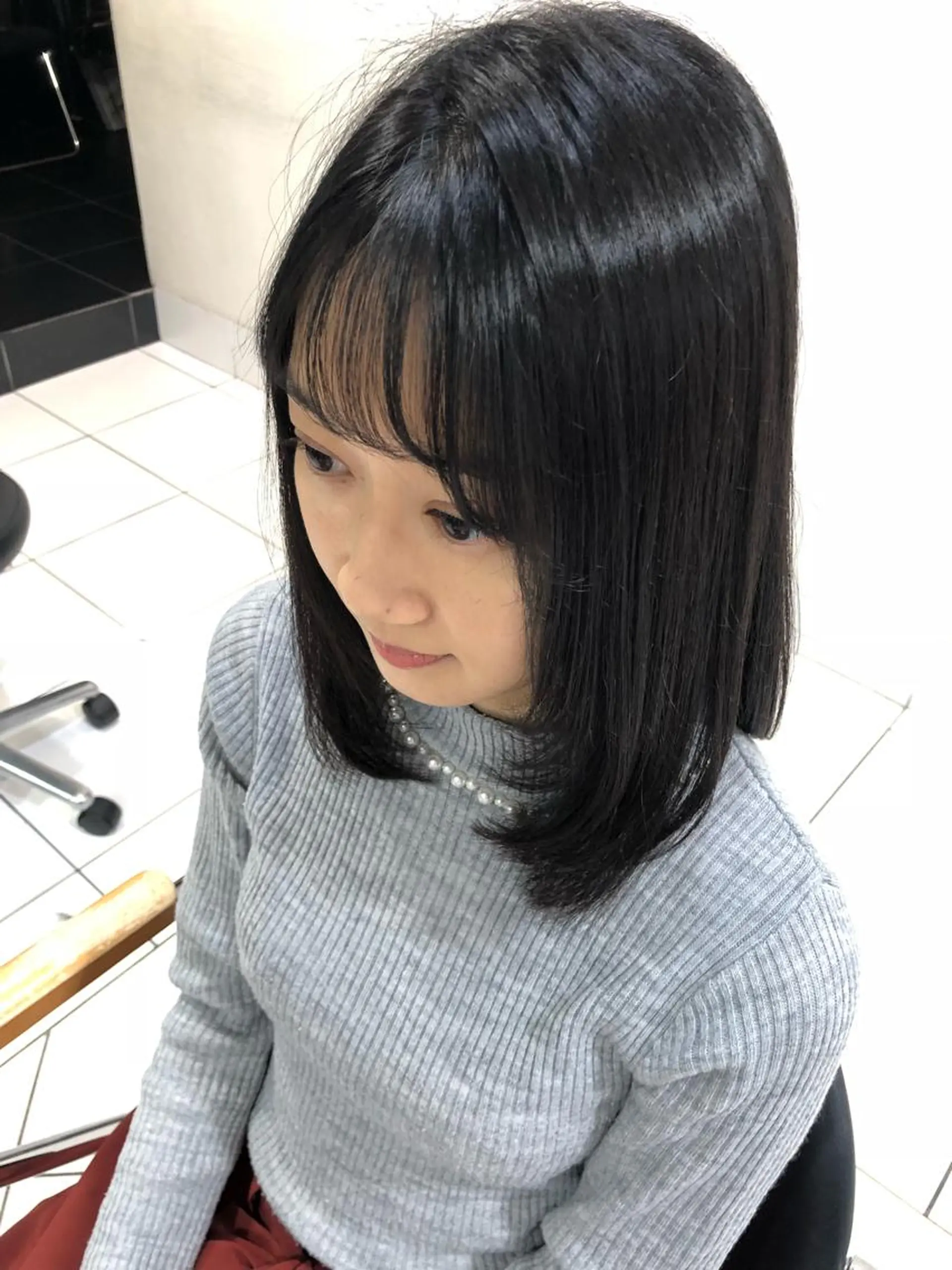 ミディアム 木塚 俊喜のヘアスタイル