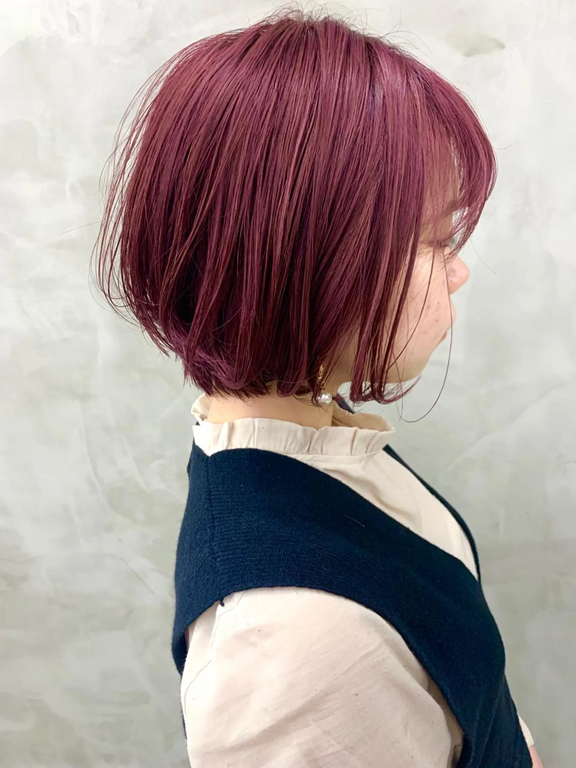 ショート カラー ブームボックス所属・🐝ハイトーンカラー hachi🐝のヘアスタイル