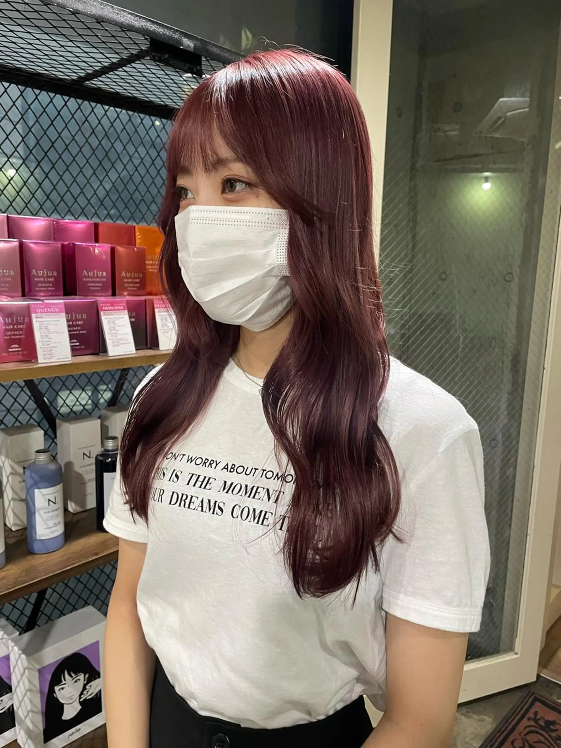 セミロング ボブ ボブヘアカット Rikapi❤️のヘアスタイル