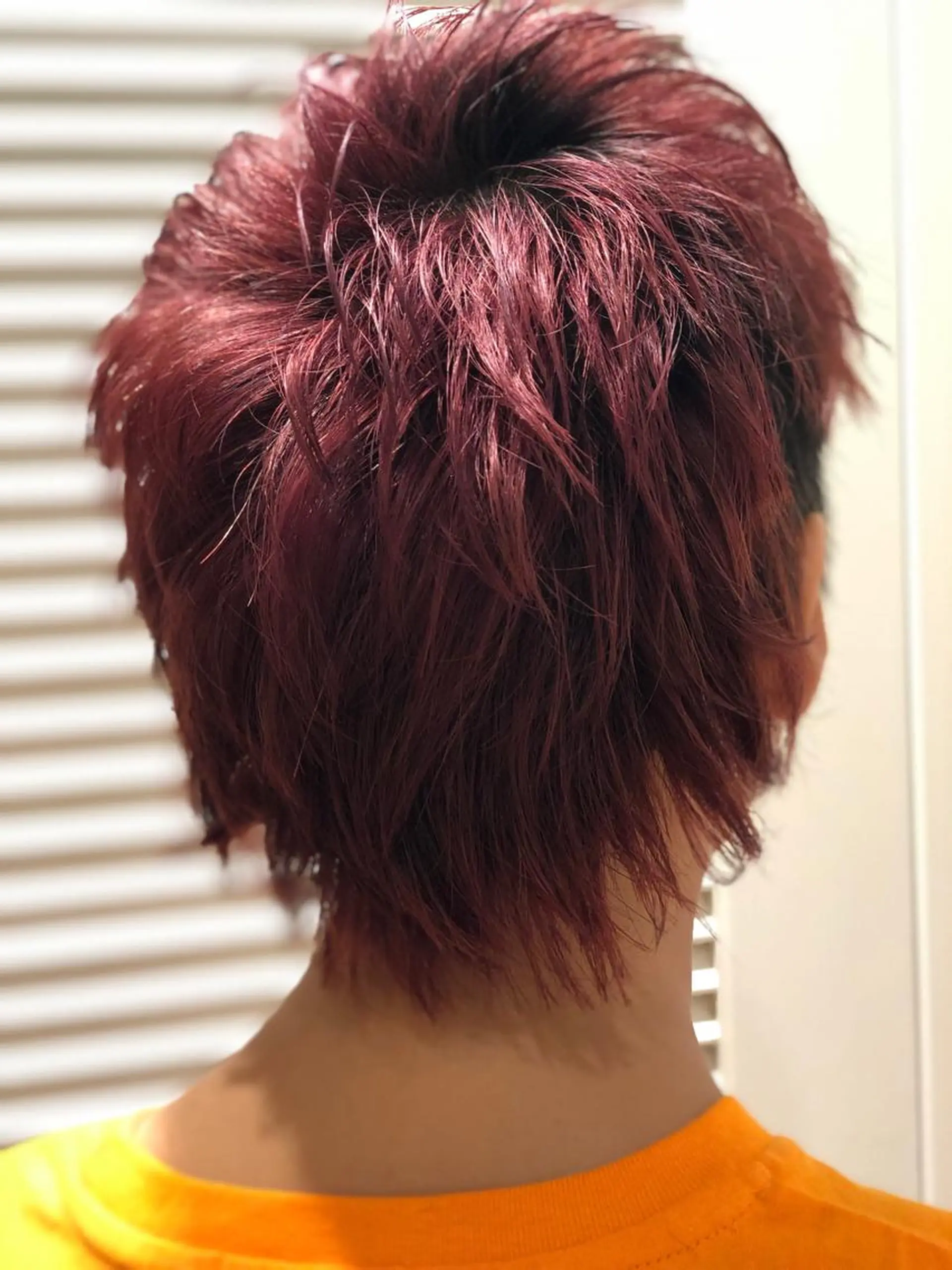 ショート ヘアカラー kawabe maikoのヘアスタイル