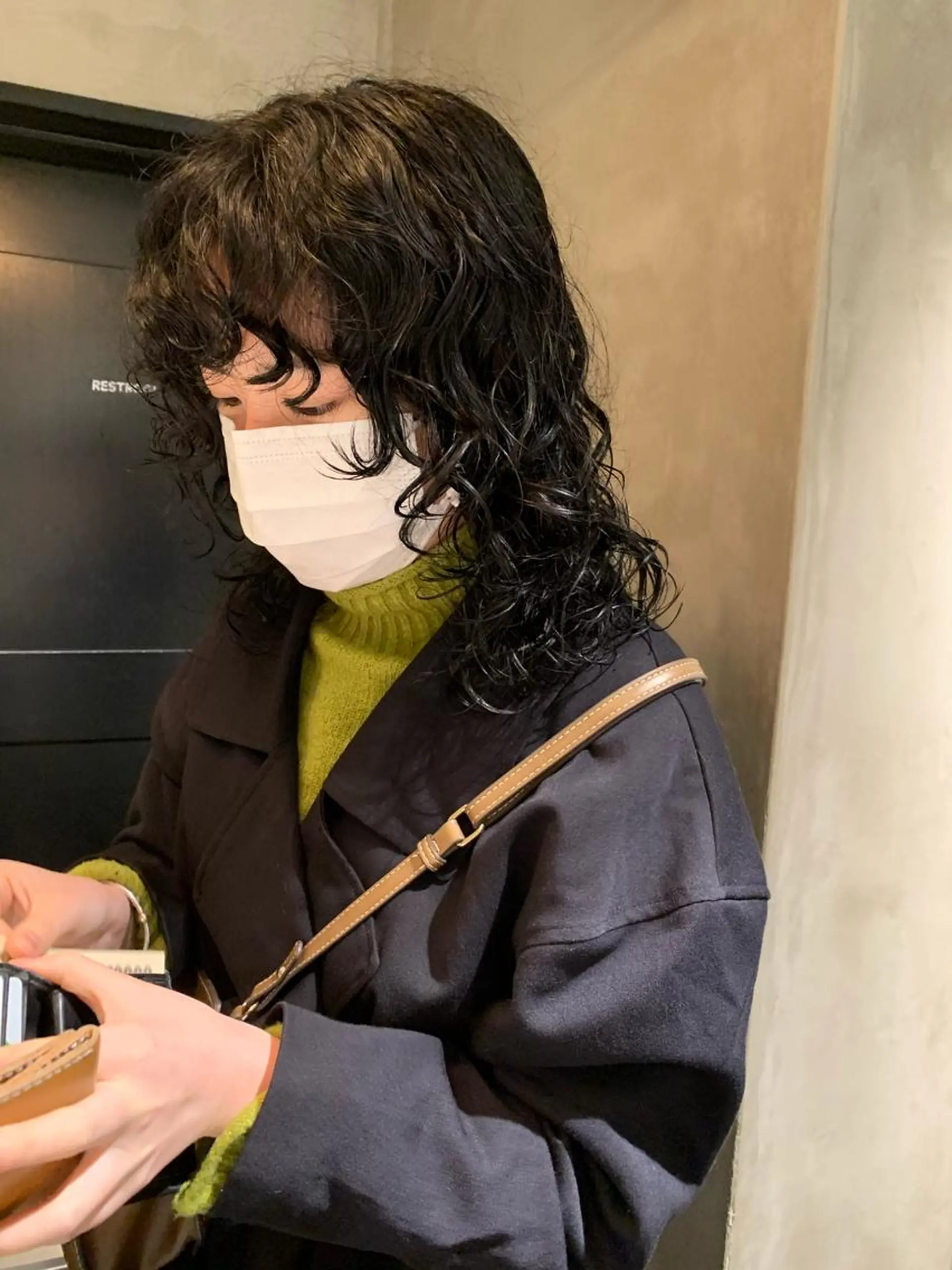 セミロング パーマ カット パーマ トリートメント アンニュイヘア🪽 ayumiのヘアスタイル