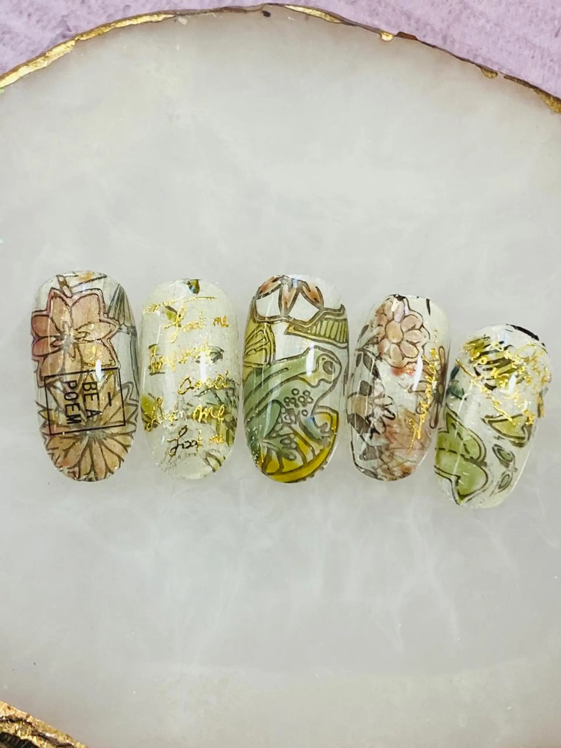 ネイル 自宅ネイルサロン ♦️nuance♦️のネイルデザイン