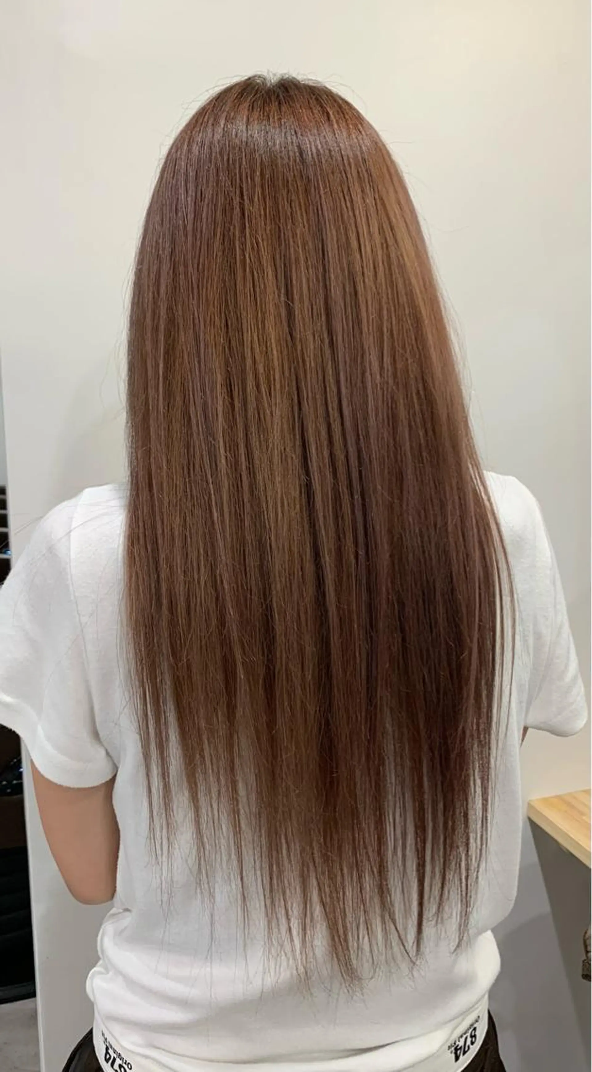 ロング カラー ベージュカラー ブリーチ パープルカラー カット ヘアカラー ROPE 💎かなみ💎のヘアスタイル