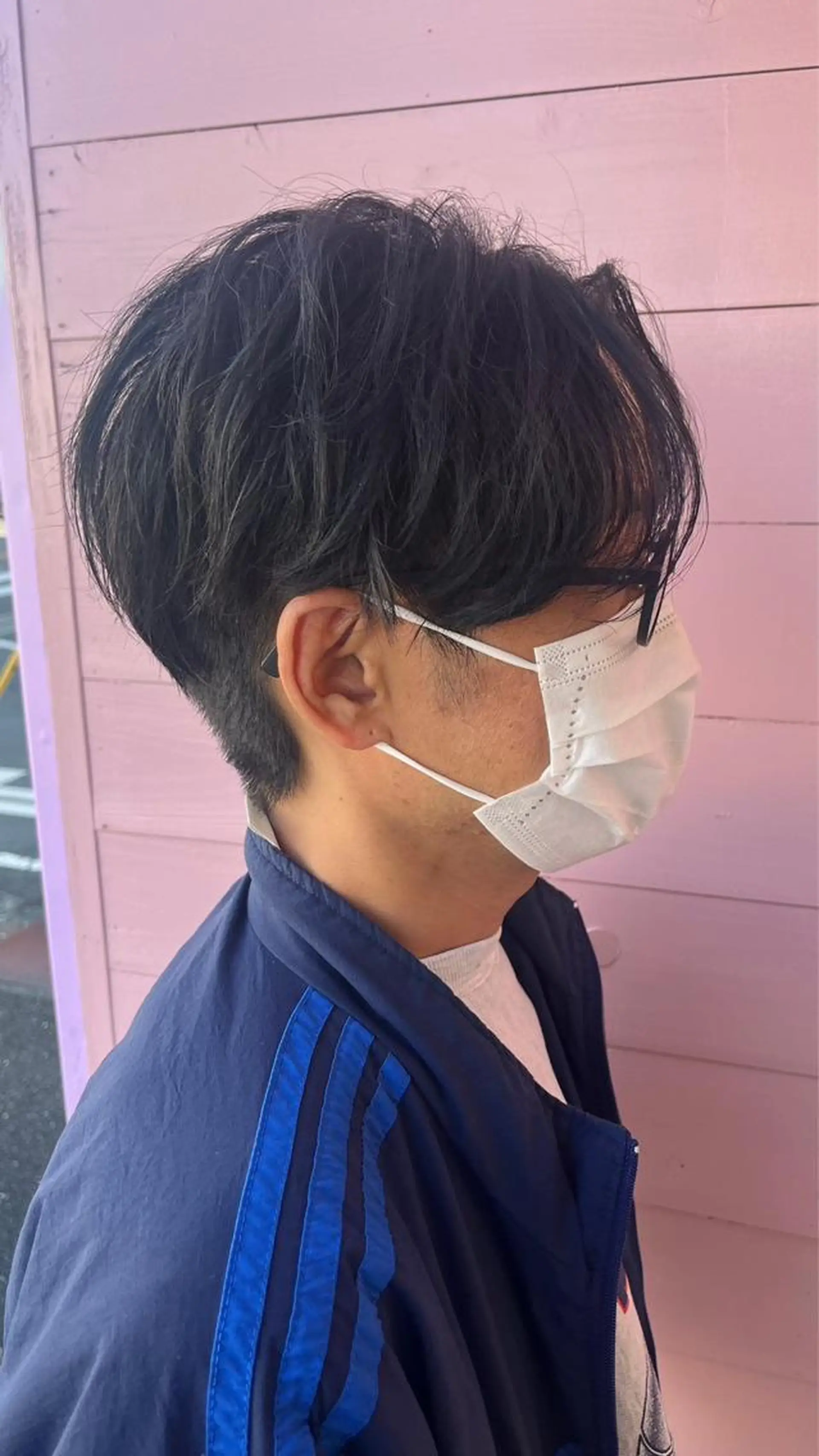 パーマ メンズ メンズバレイヤージュ メンズブリーチ メンズハイライト メンズハイトーン メンズインナーカラー ミシェル /韓国ヘア🕊️のヘアスタイル