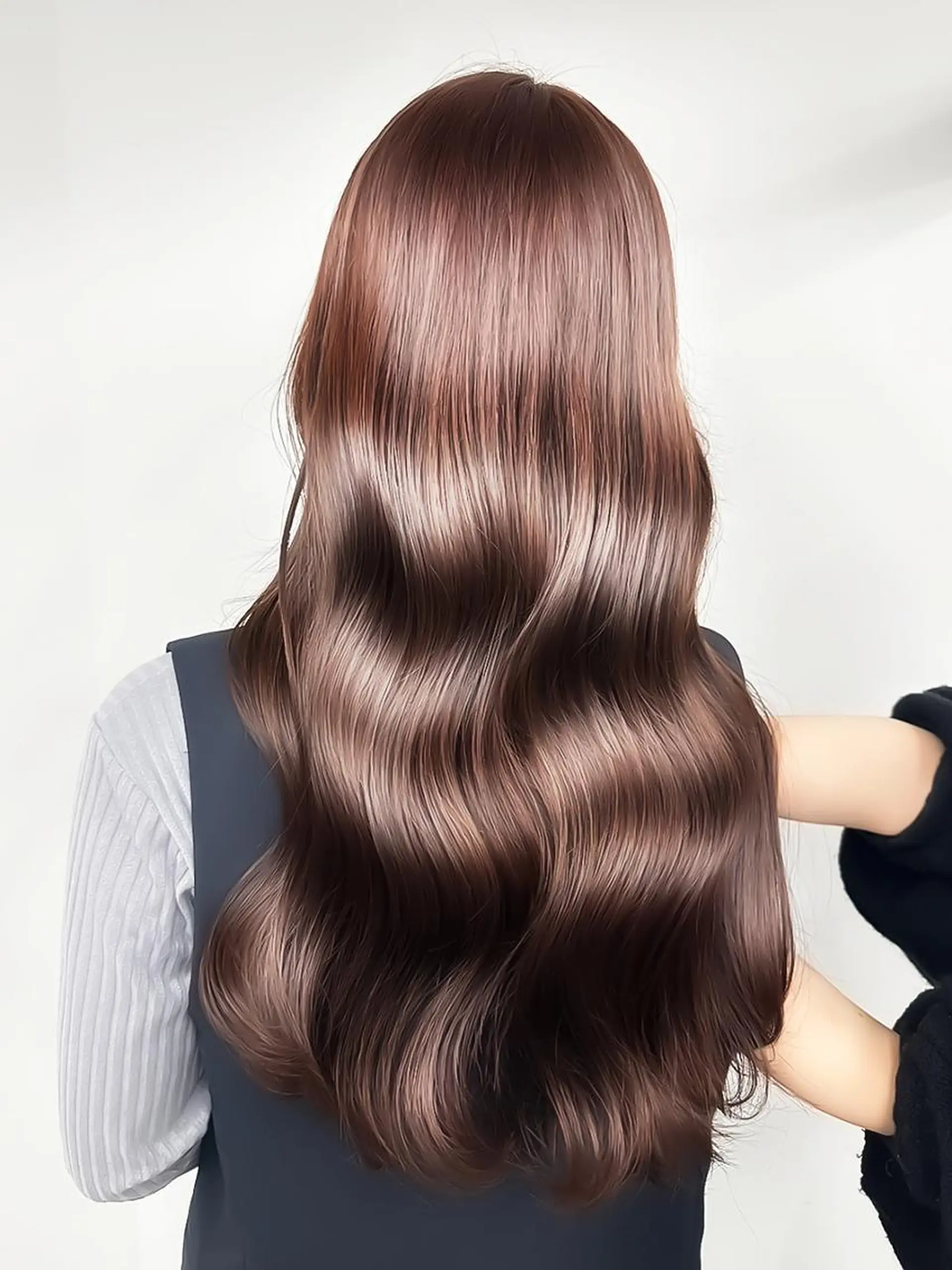 ミディアム ced下赤塚店／うる 艶ヘアカラー🦋のヘアスタイル