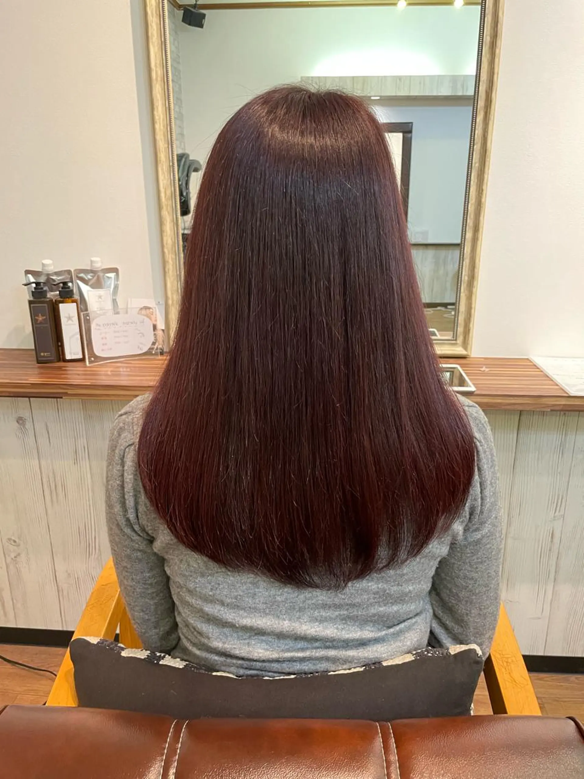 ロング カラー ブリーチ ブラウンカラー ブリーチなしカラー ピンクカラー ピンクブラウン ✨髪質改善✨ HIROTOのヘアスタイル