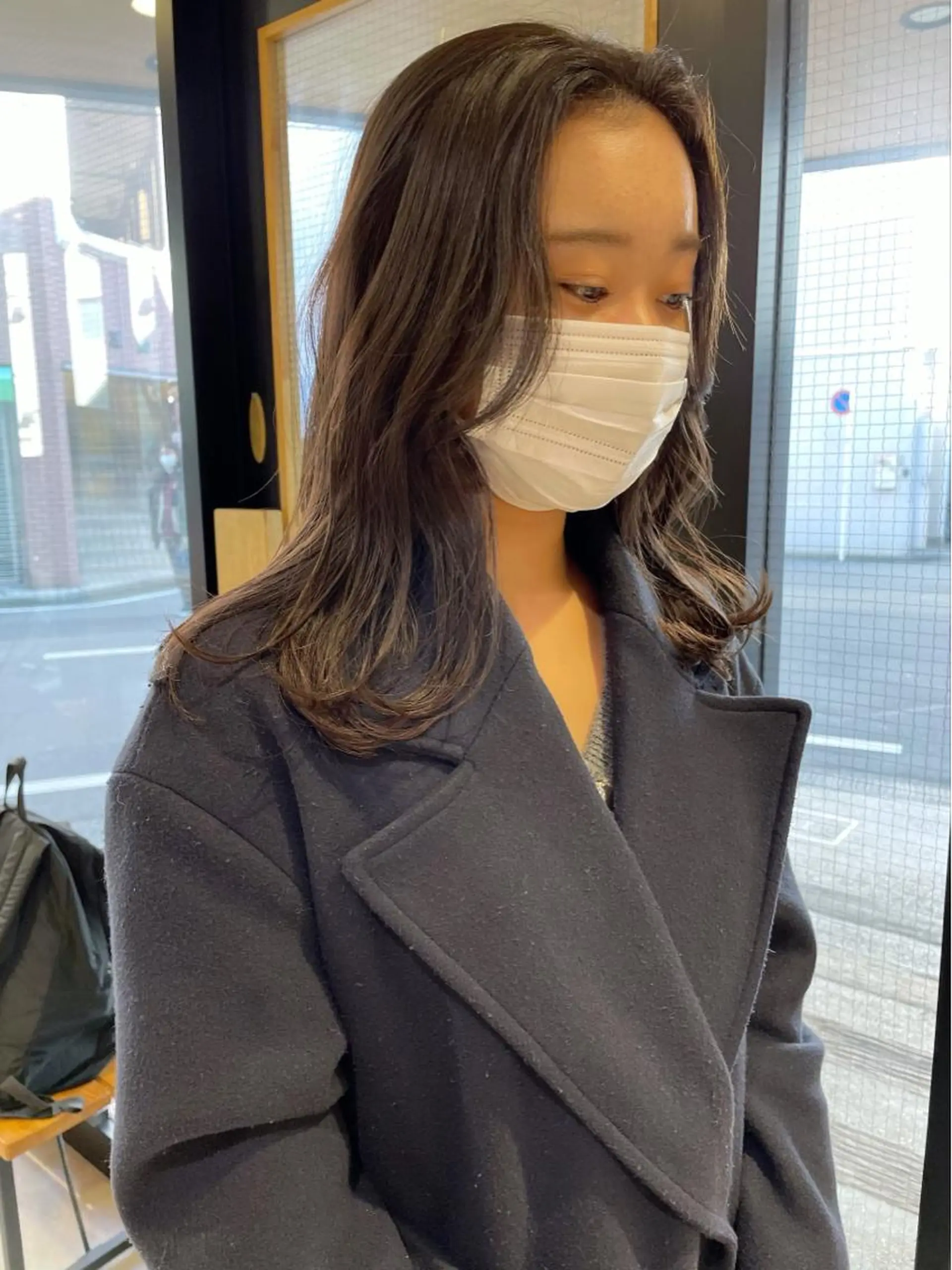 ミディアム カラー カット ヘアカラー トリートメント haru/レイヤー/ ウルフのヘアスタイル