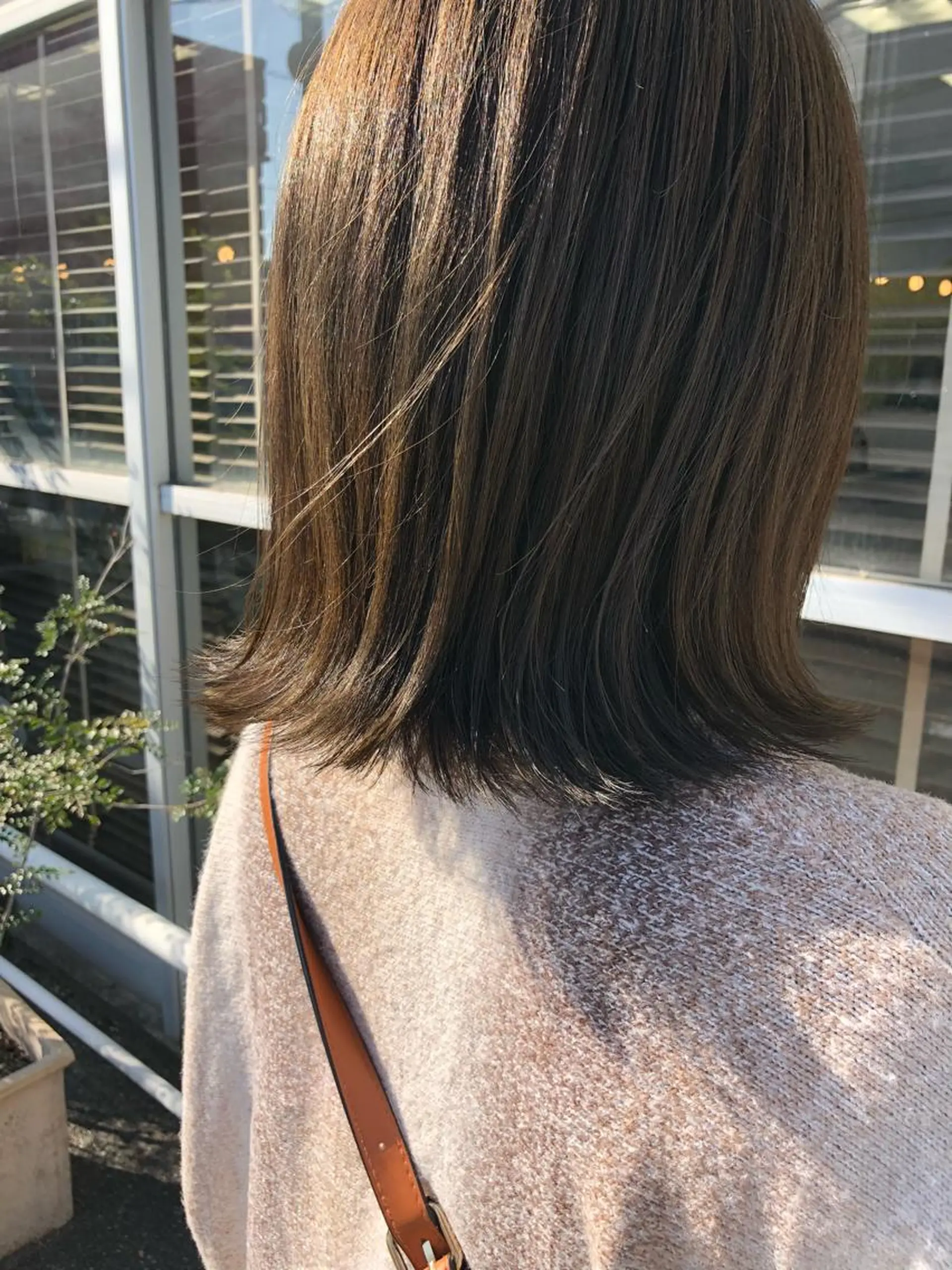 ミディアム カラー パーマ ヘアアレンジ ❣️倉敷❣️美髪 カラー能登一成のヘアスタイル