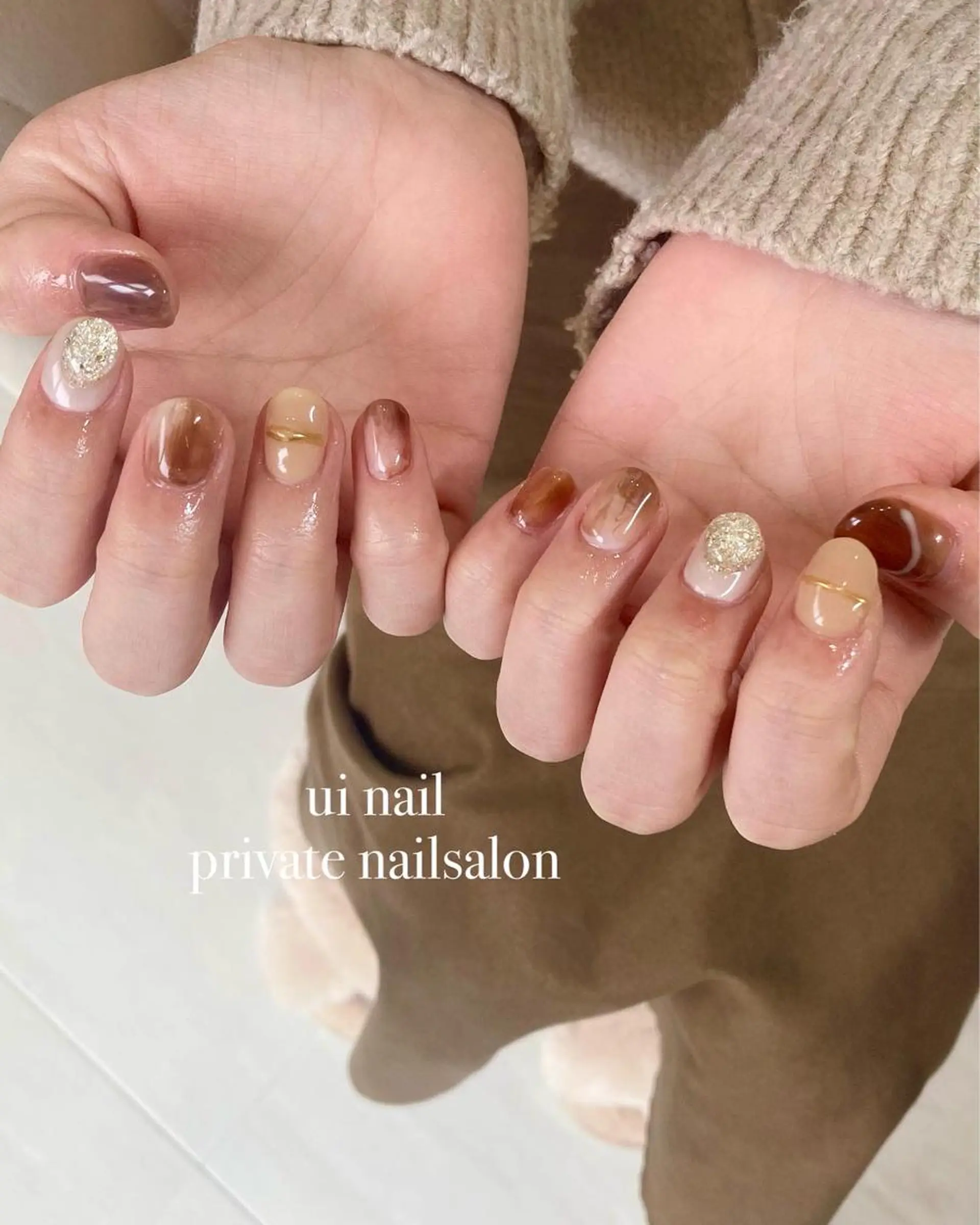 ネイル ハンドネイル uinail mariのネイルデザイン