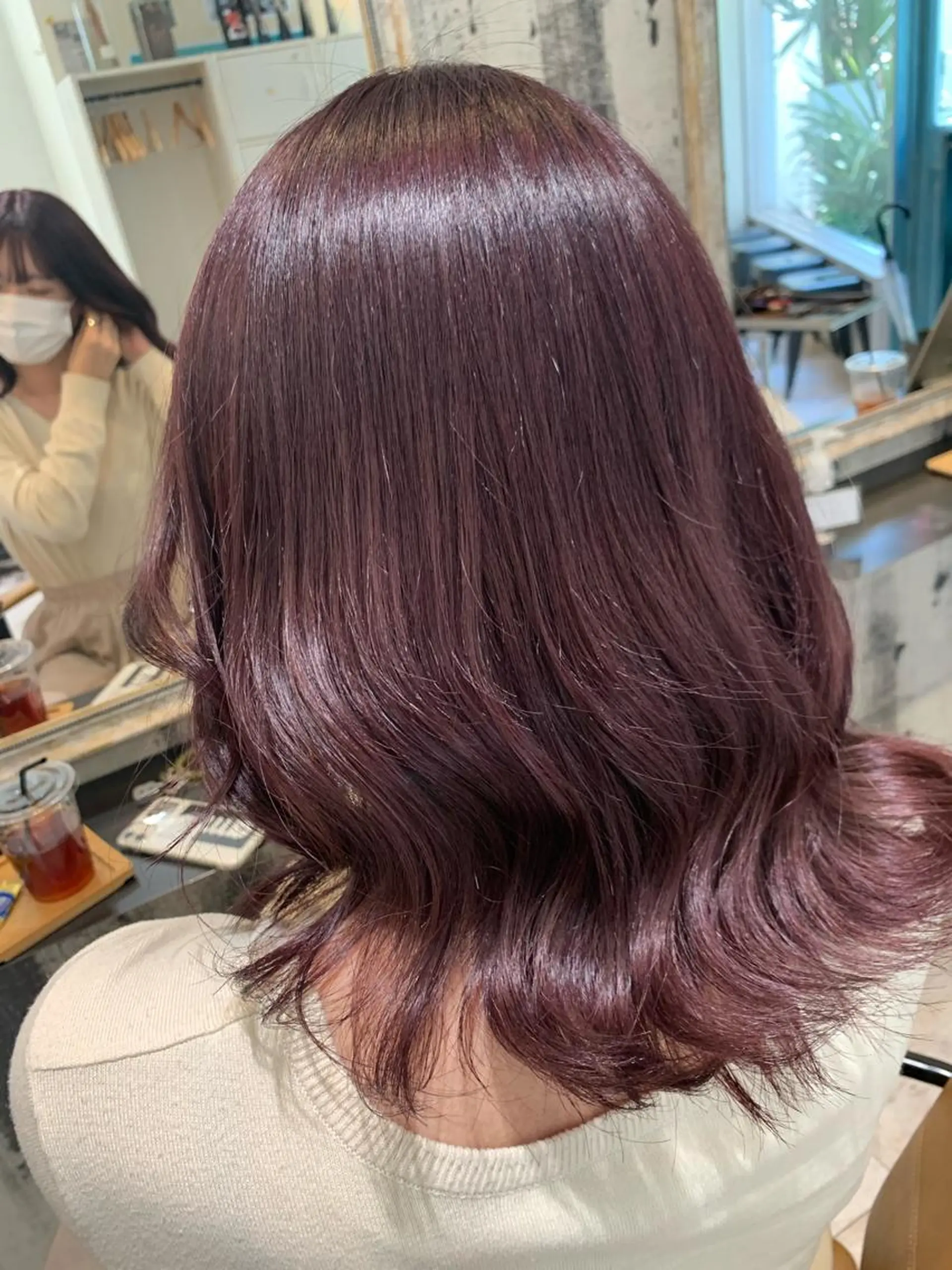 カラー ヤマダ サクラのヘアスタイル