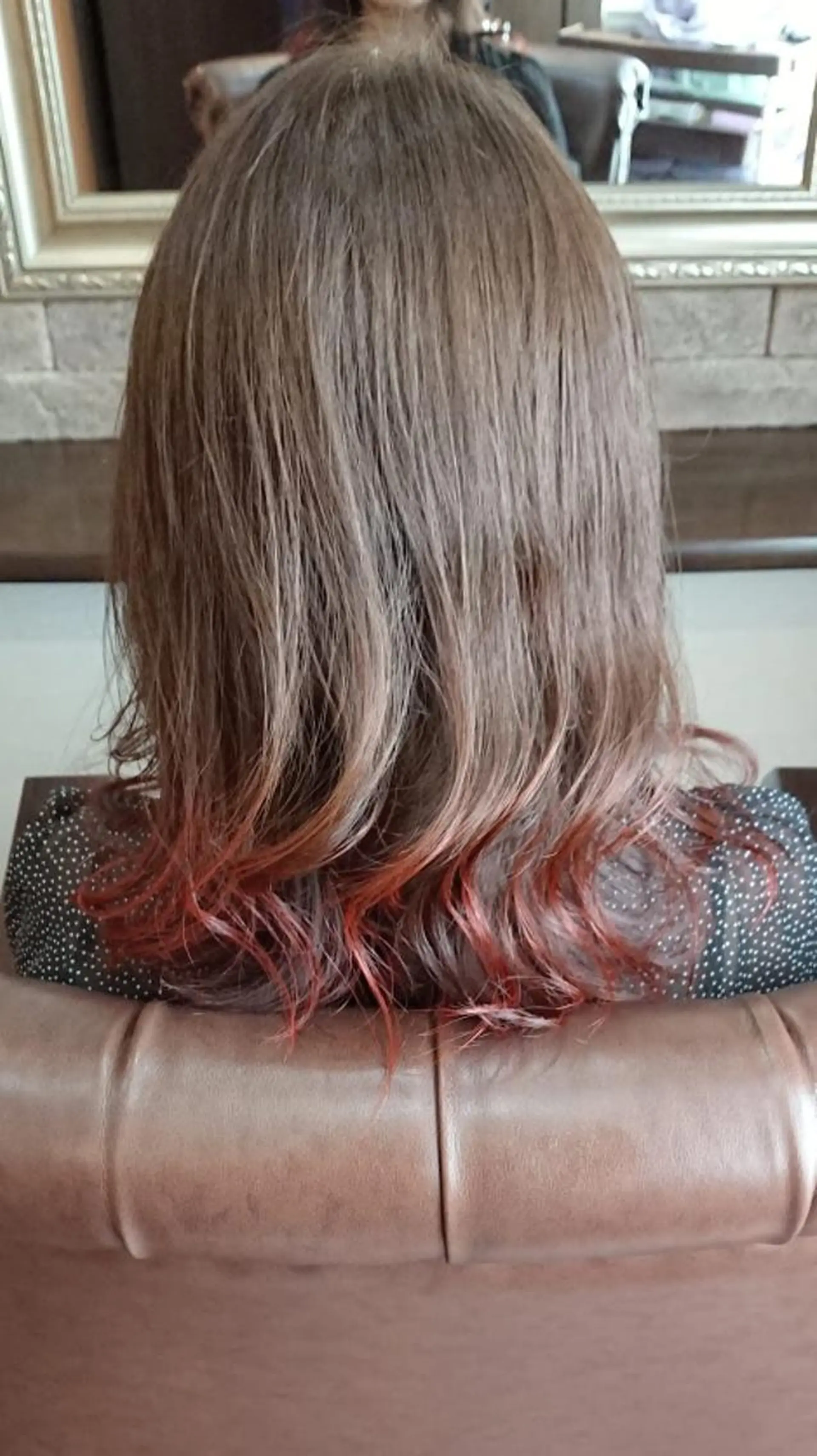 ミディアム カラー ヘアカラー トリートメント 美髪 カラーリストのヘアスタイル