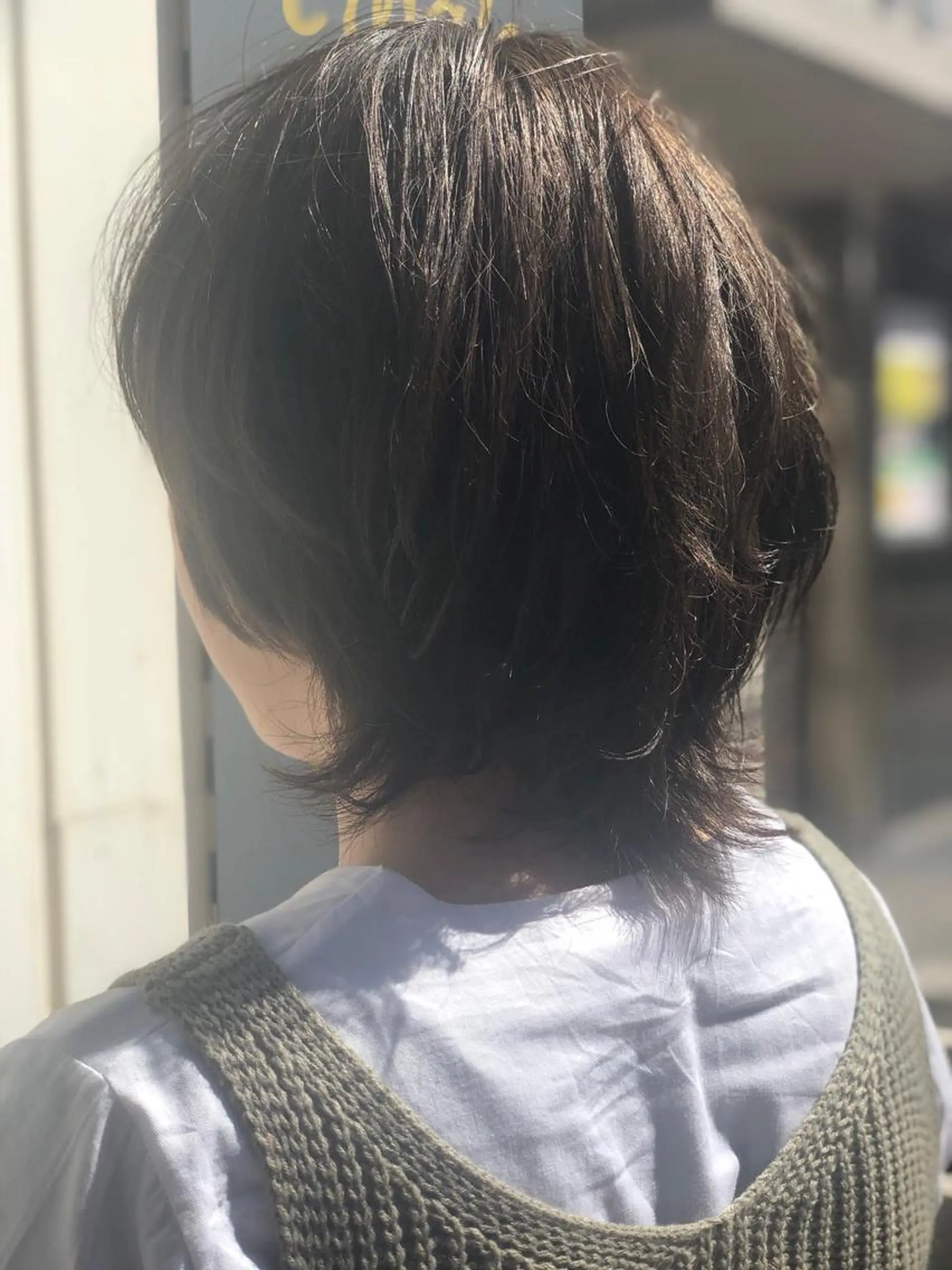ショート ウルフカット 井上 舞のヘアスタイル