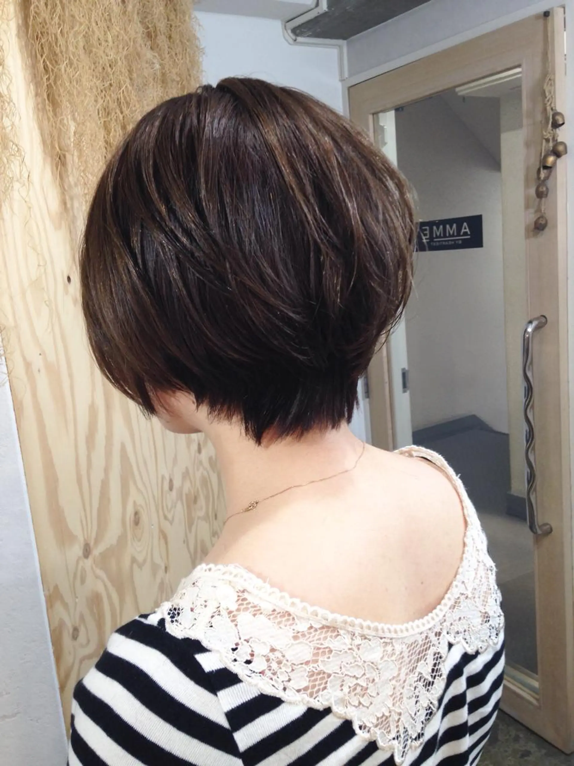 ショート カラー アッシュ ブルーカラー ショートヘア 💎髪質改善💎 デザイナーshinのヘアスタイル