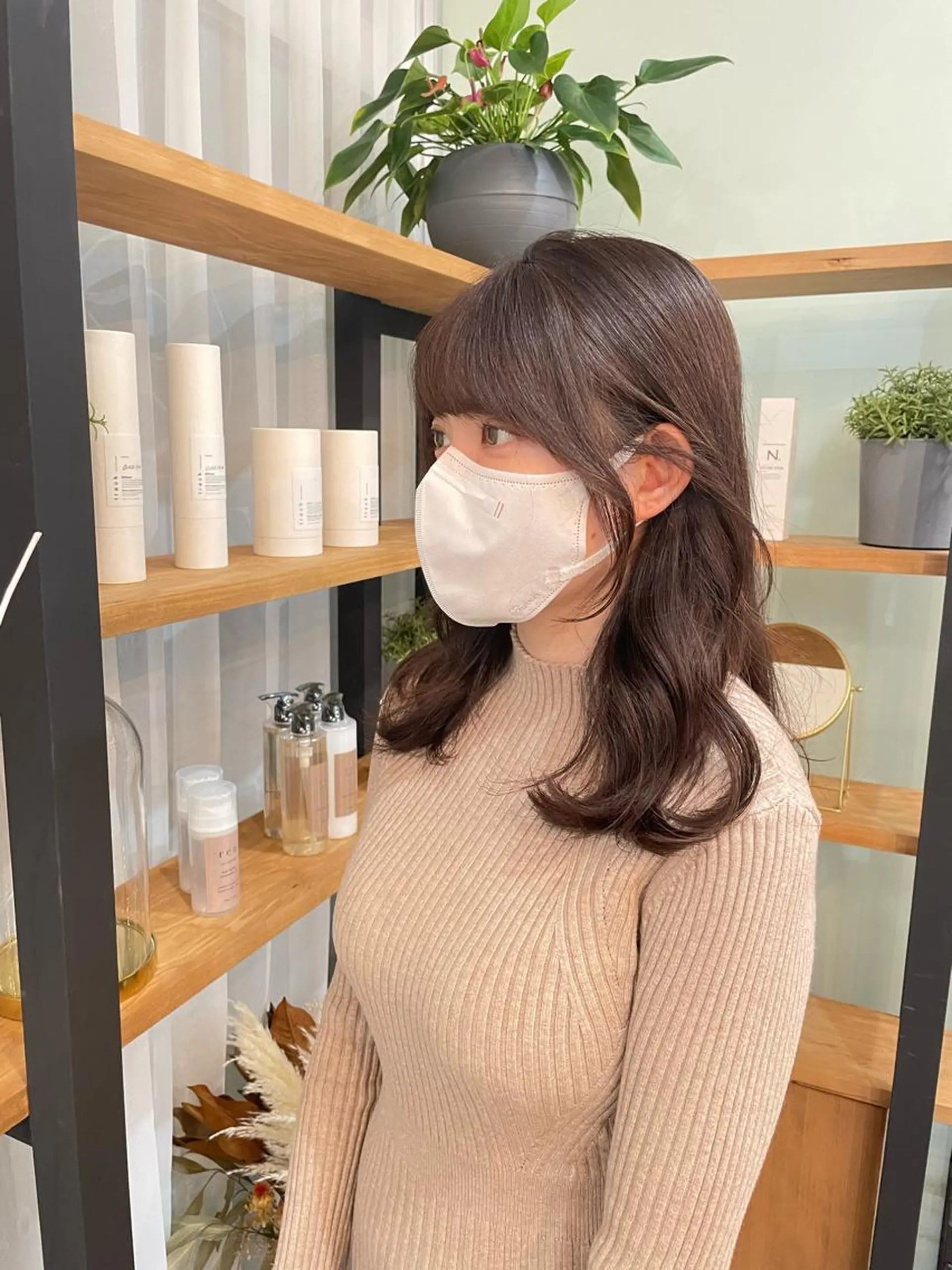 セミロング 荒木 康太のヘアスタイル