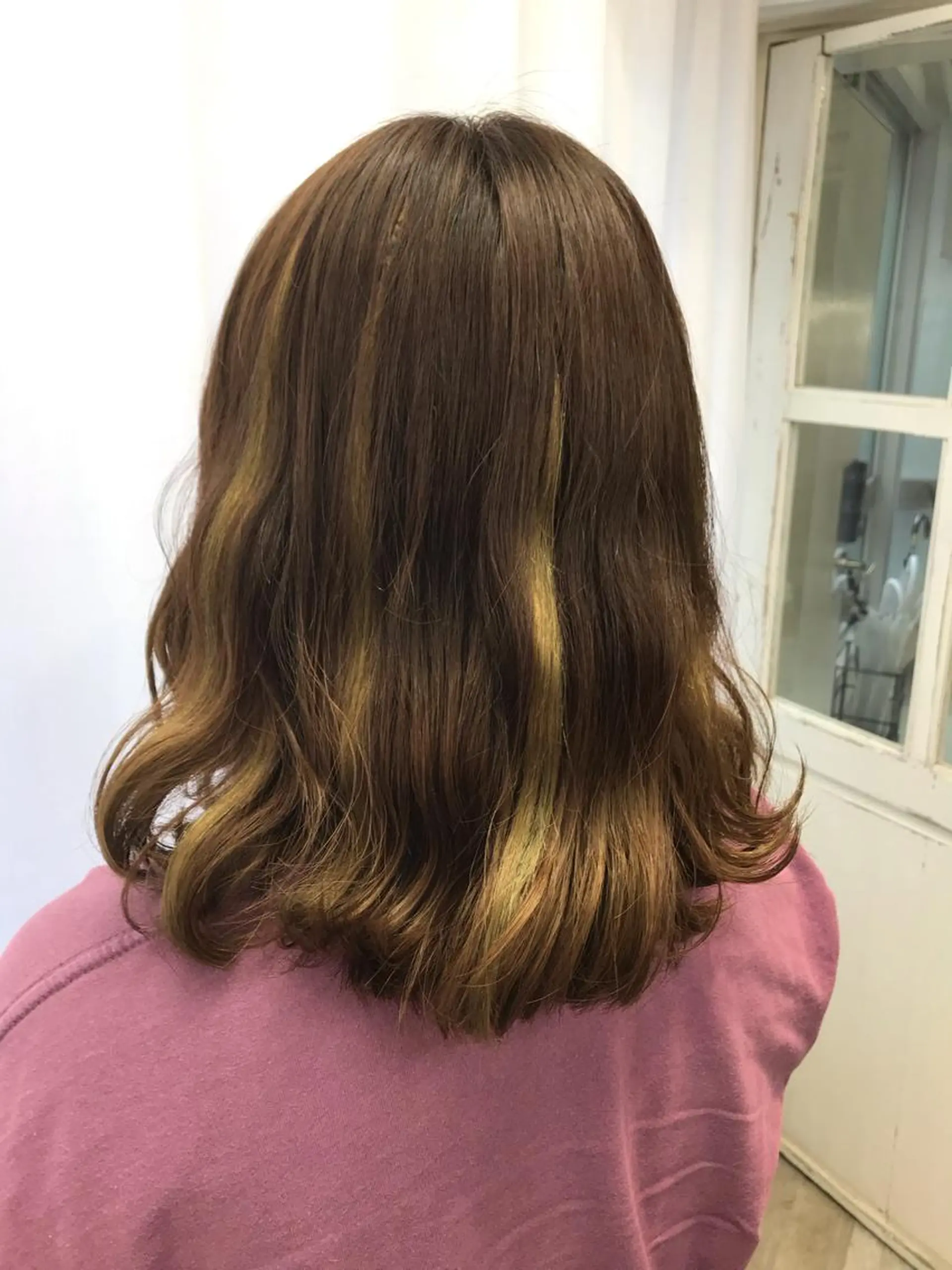 ミディアム カラー メッシュ エクステ ていねい技術No.1 🌈諏訪 健太のヘアスタイル