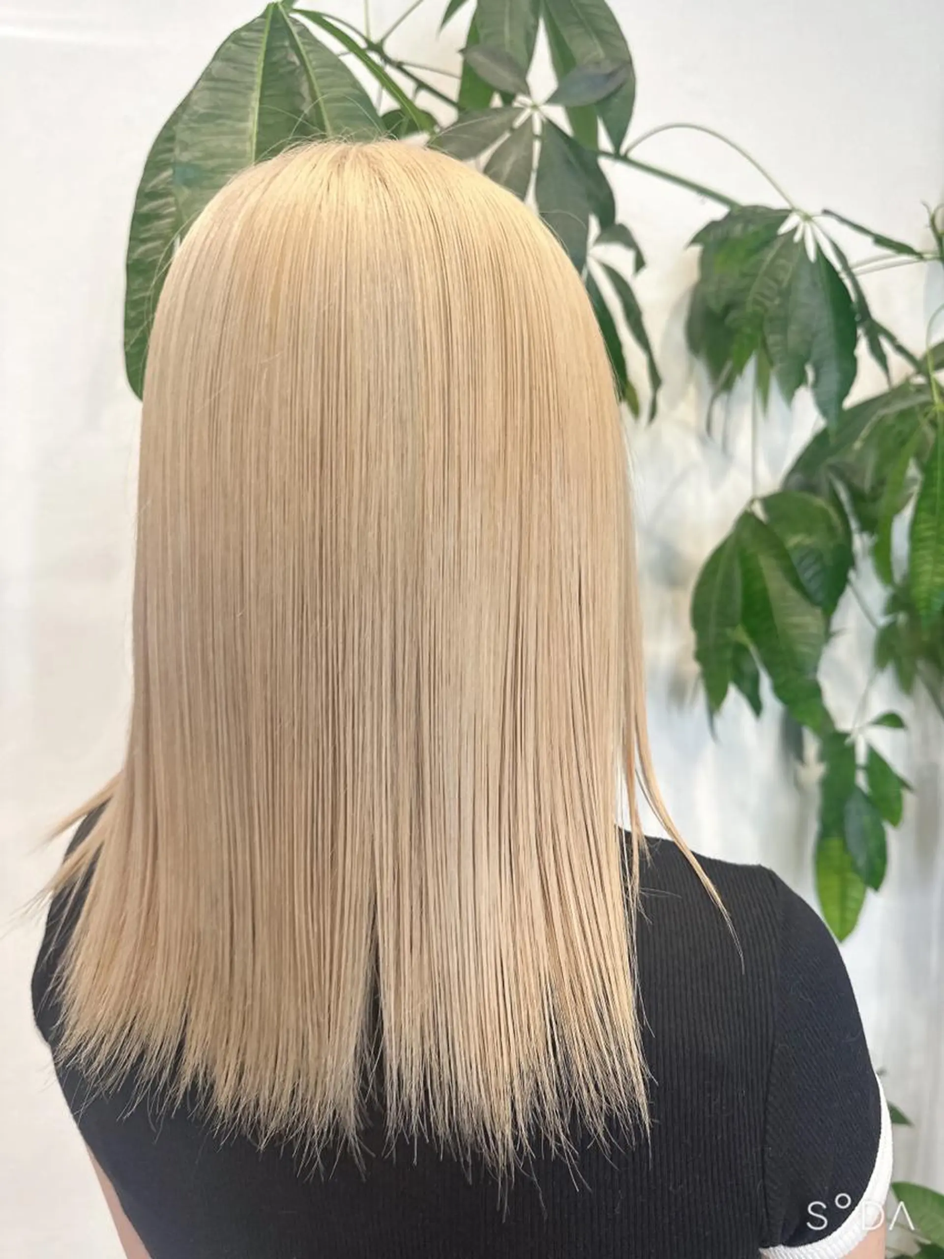 ミディアム カラー ベージュカラー 🫧アレンジ･髪質 改善maica🫧のヘアスタイル