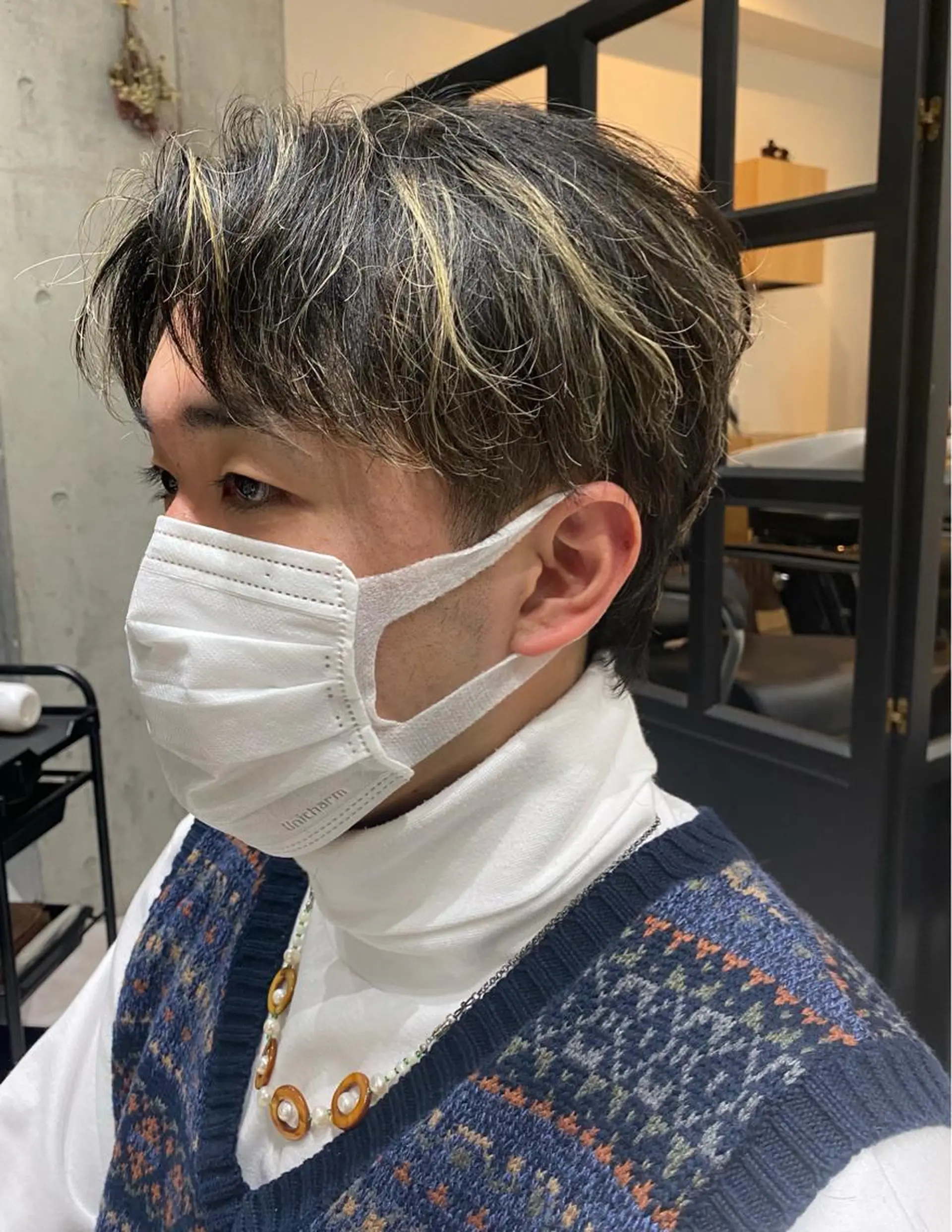 ショート カラー メンズ カット ヘアカラー トリートメント Dxxxx III所属・女性目線の大人 メンズ*Ayakaのヘアスタイル