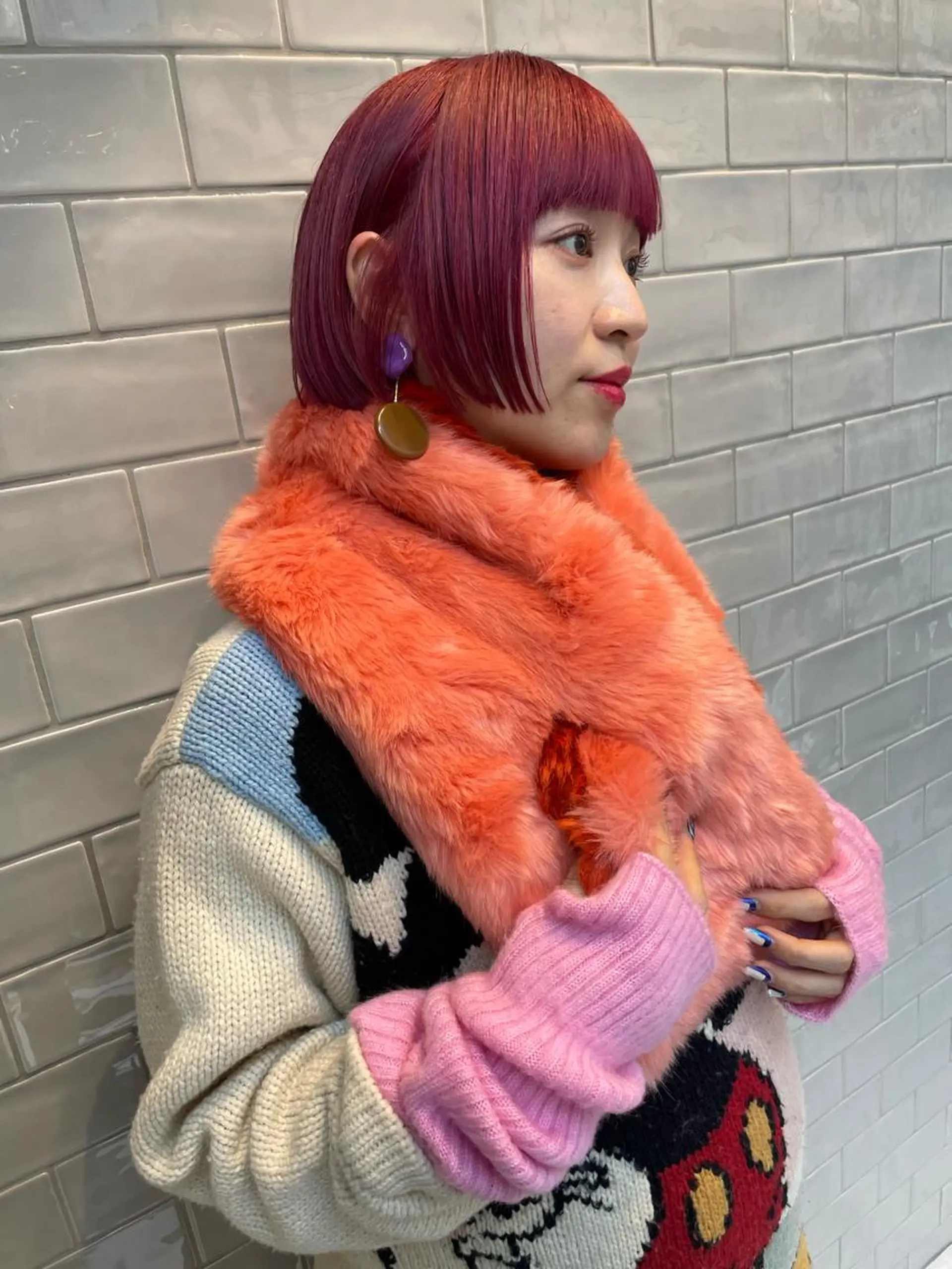 ショート カラー カット ヘアカラー トリートメント SALOWIN所属・ブリーチ✨ ボブ✨レイヤーのヘアスタイル