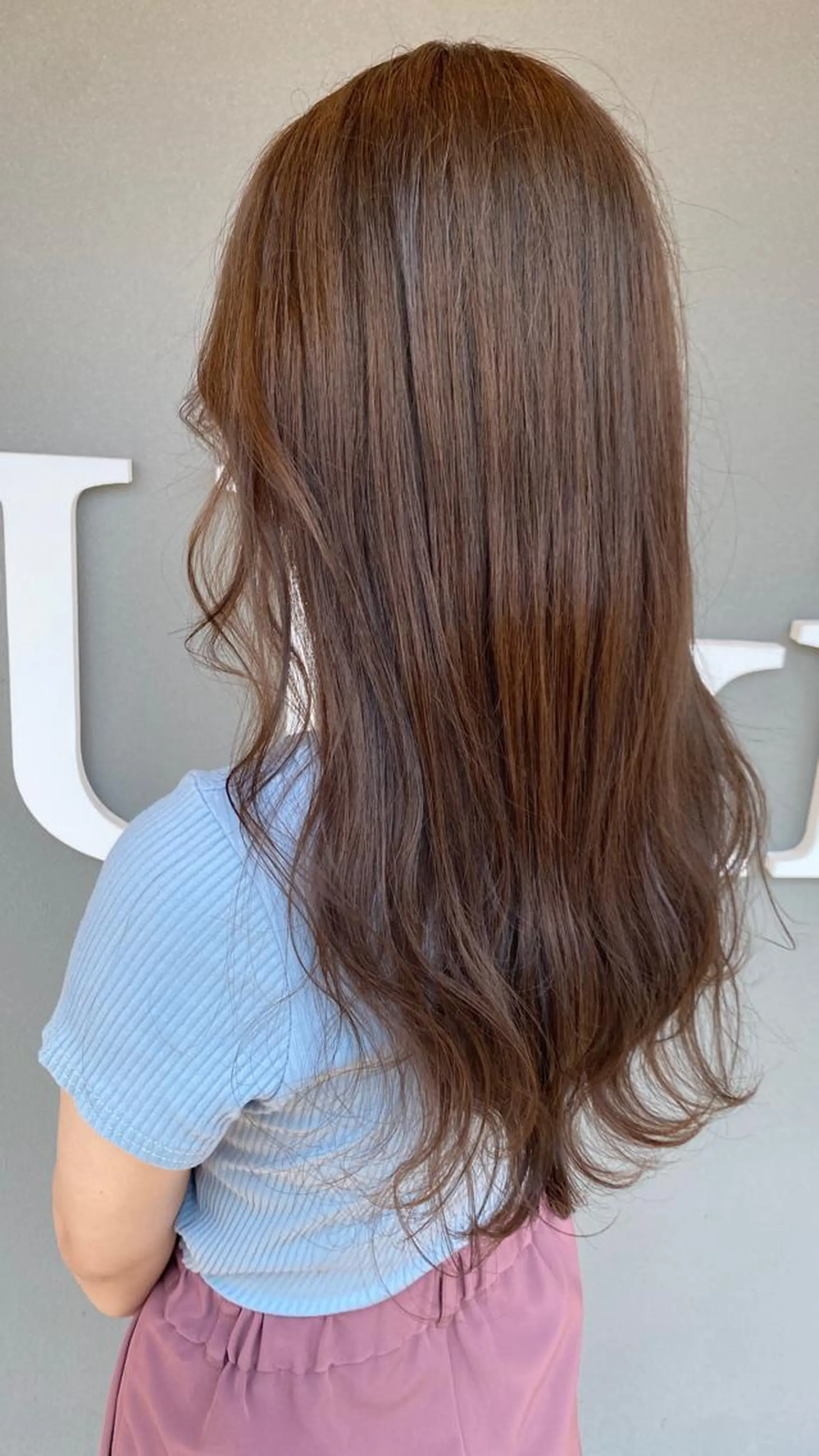 ロング カット ヘアカラー トリートメント U&i所属・平田 広大のヘアスタイル