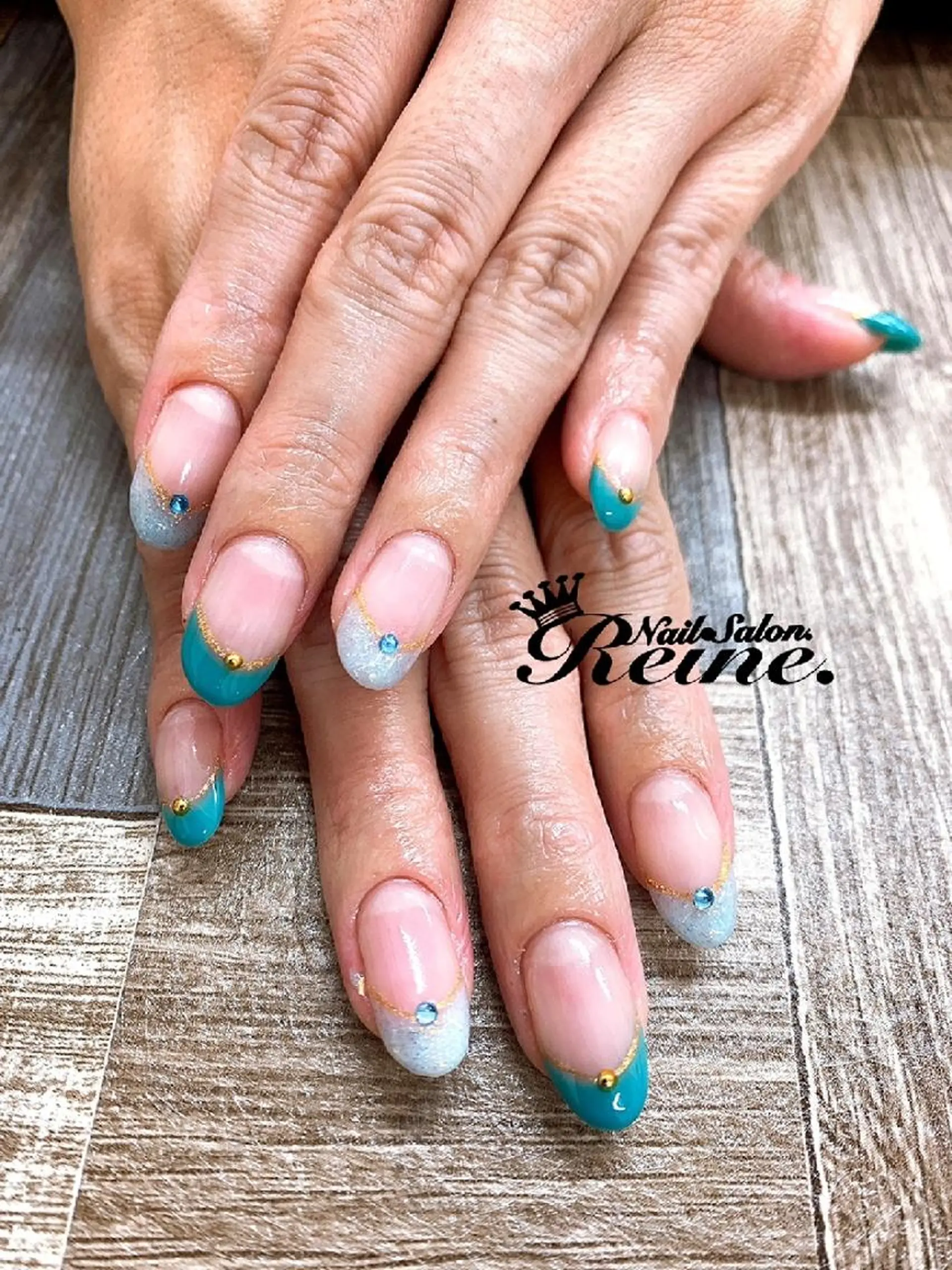 ネイル フレンチネイル Nailsalon Reine所属・玉栄 伶奈のネイルデザイン