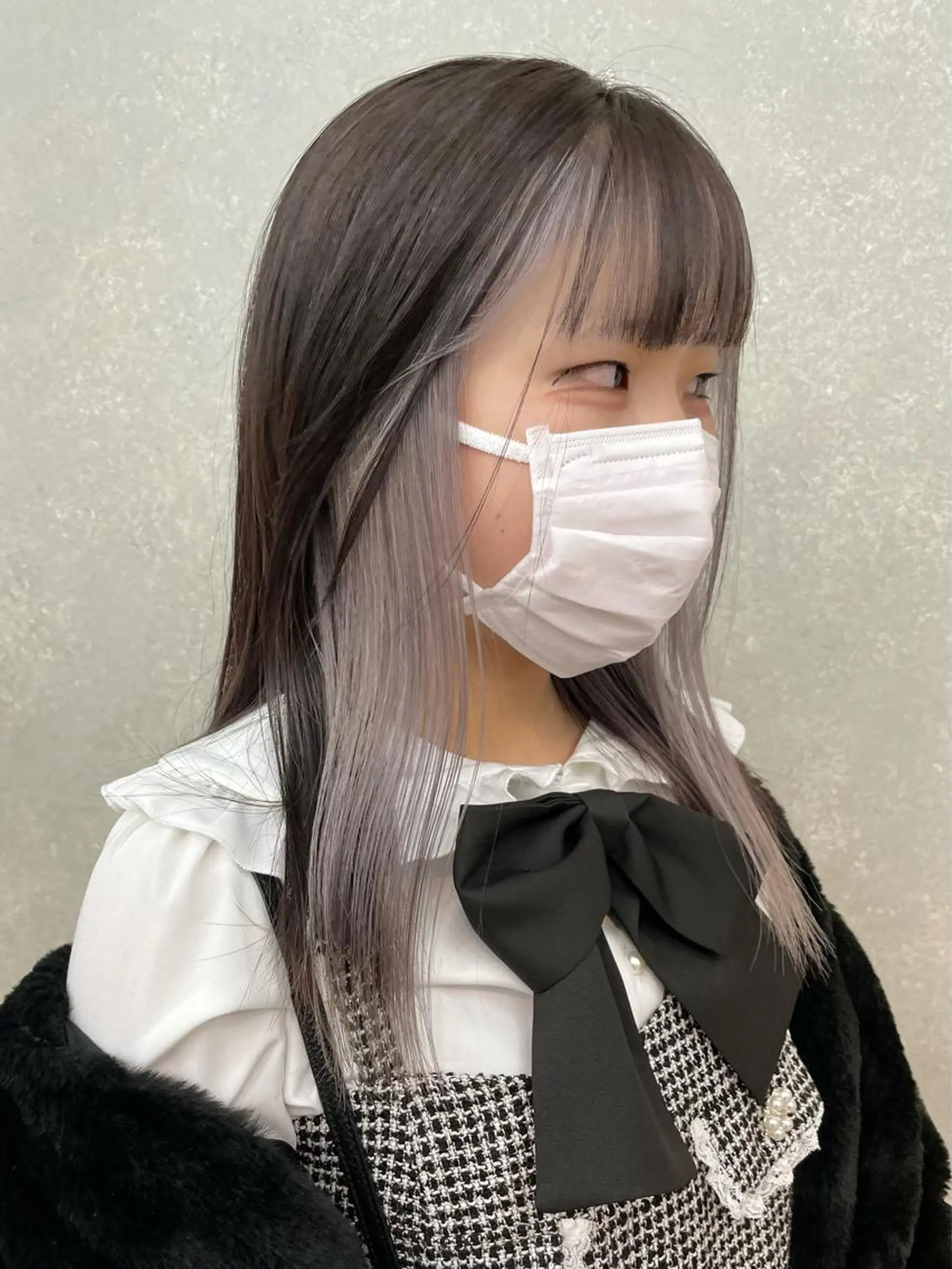 カラー ヘアカラー 🎀ボブ＋ハイトーン シュカ👶🏻のヘアスタイル