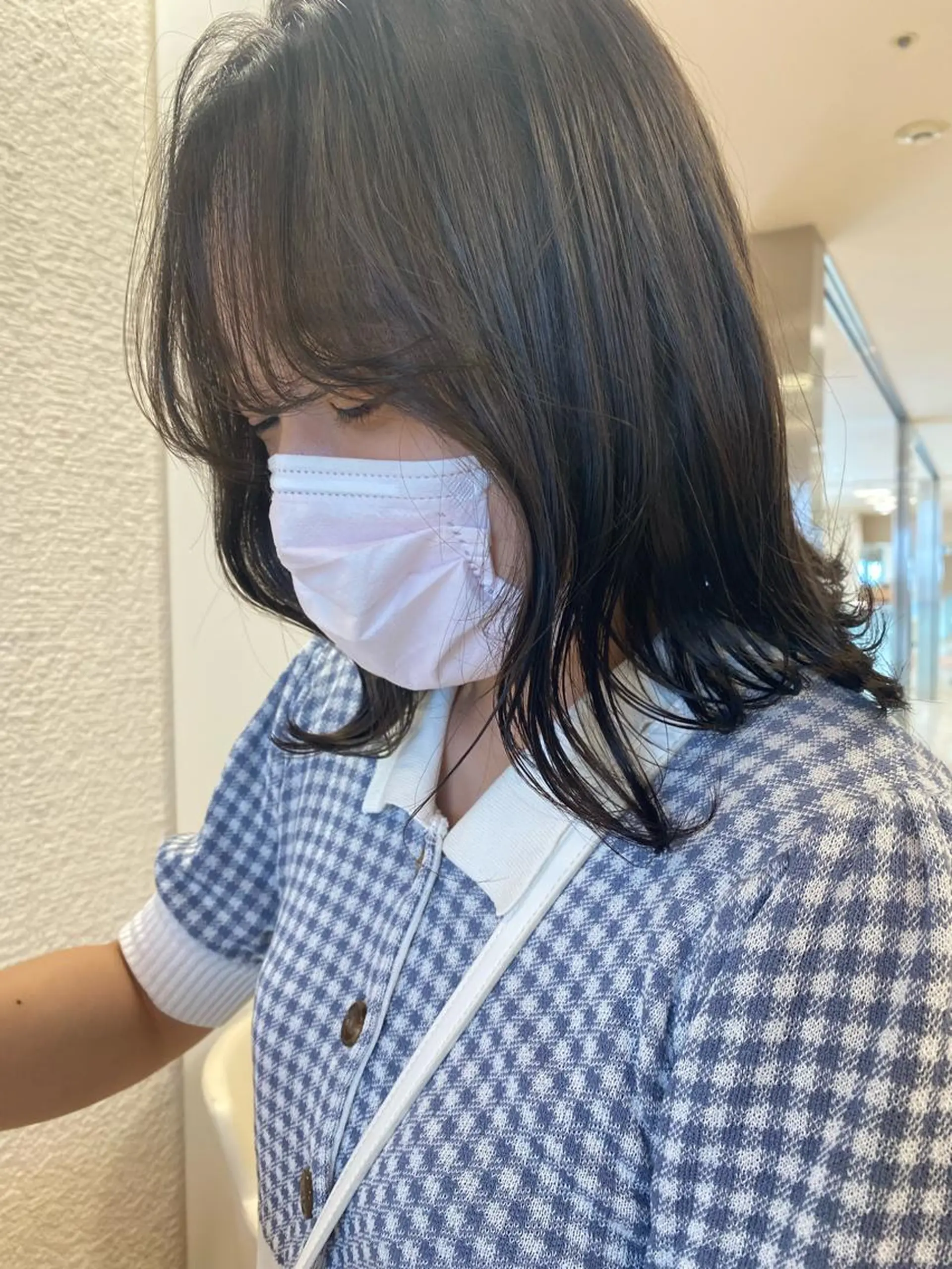 ミディアム カラー ヘアカラー レイヤー/ウルフ🤎 mayo.のヘアスタイル