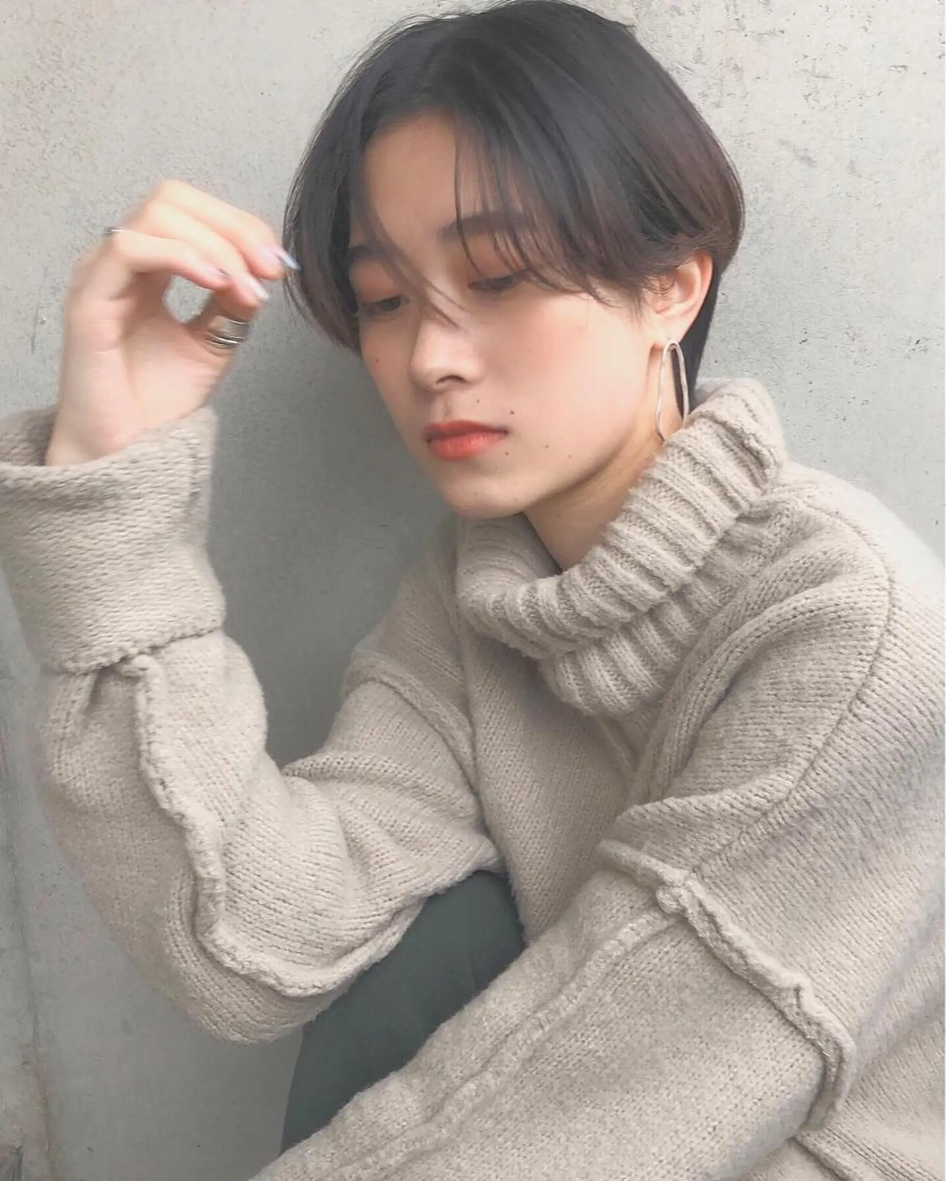 ショート カラー パーマ 🍊千葉 未来🍊店長のヘアスタイル