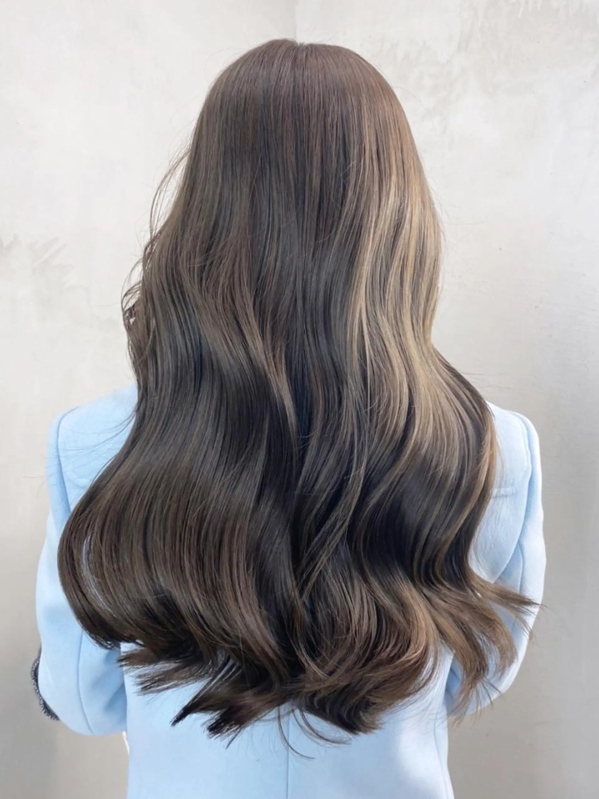 セミロング カット ヘアカラー トリートメント ITbyALBUM 松戸のヘアスタイル