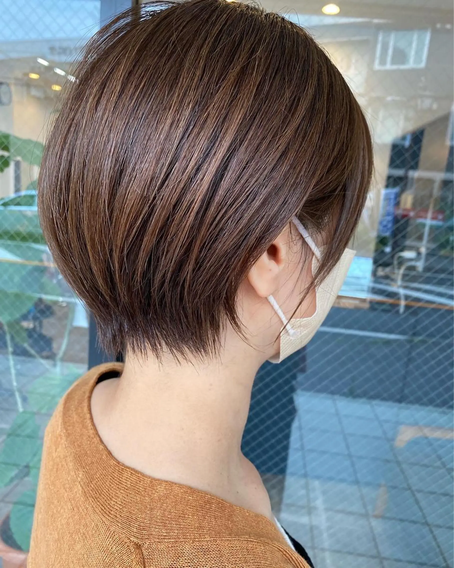 ショート カラー ショート、ボブ シマダマサトのヘアスタイル