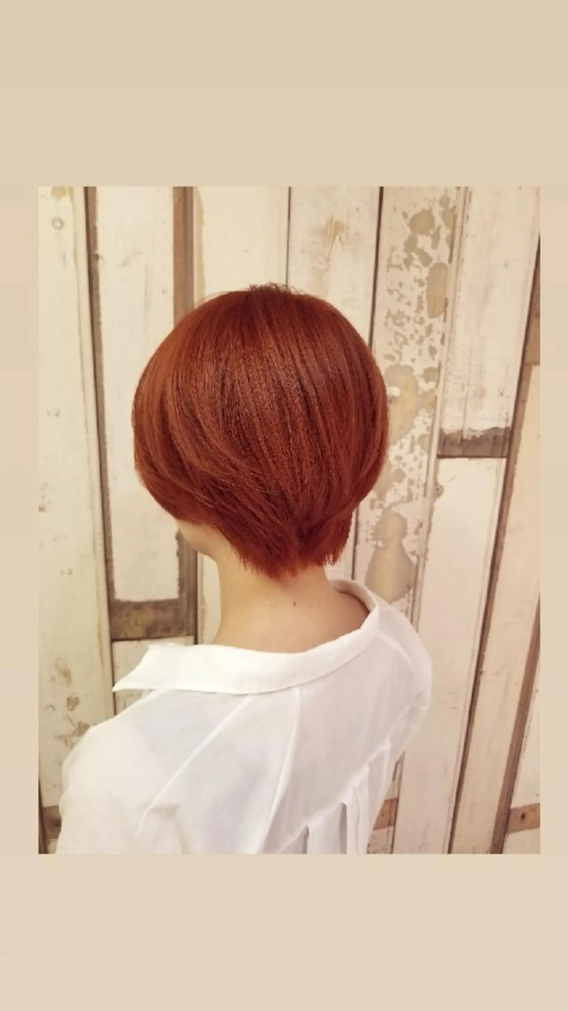 ショート カラー ピンクカラー ヘアカラー 松江  幸世のヘアスタイル