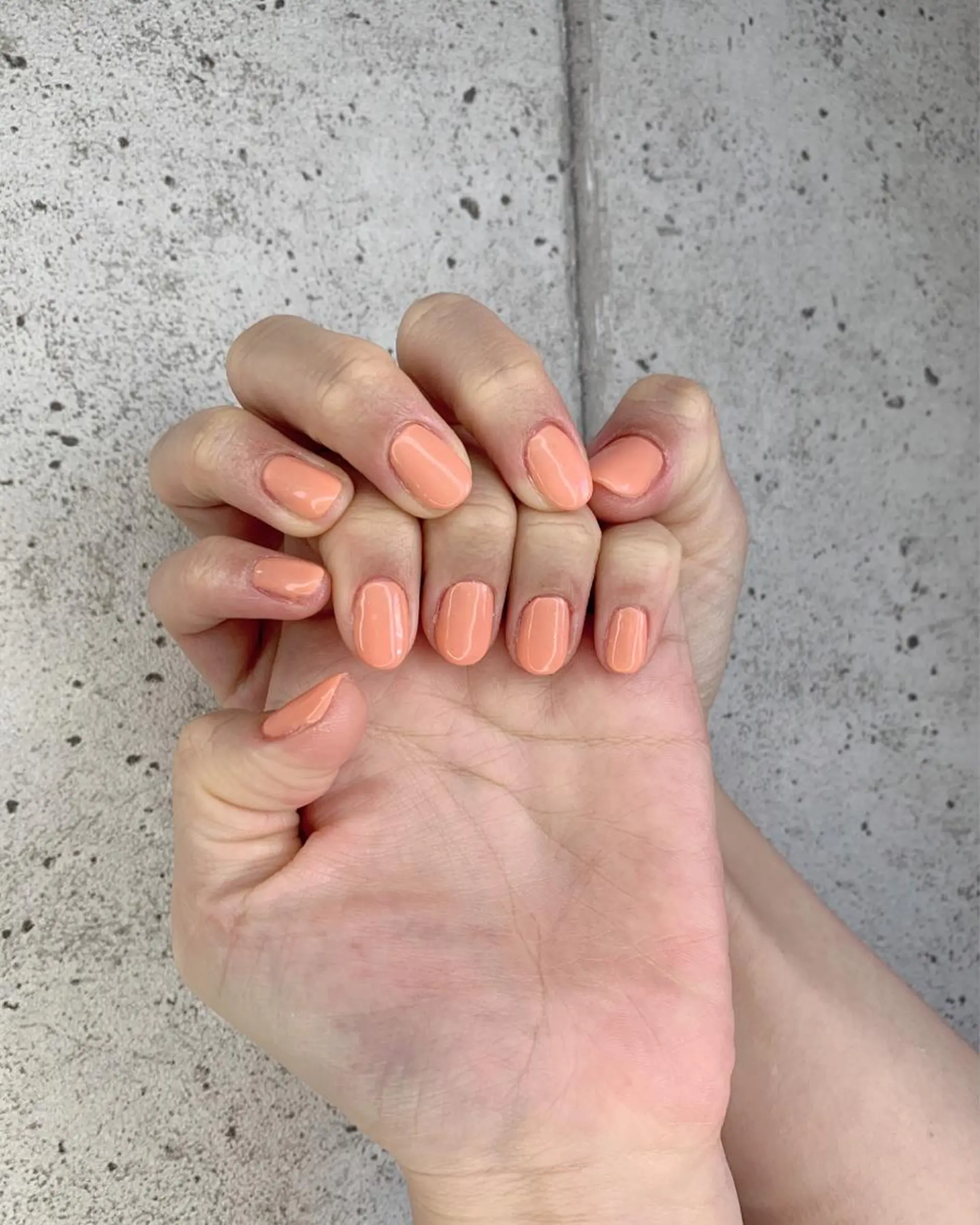 ネイル オフィスネイル ワンカラーネイル ピンク シンプルネイル 春ネイル Nail Salon　Ｋのネイルデザイン