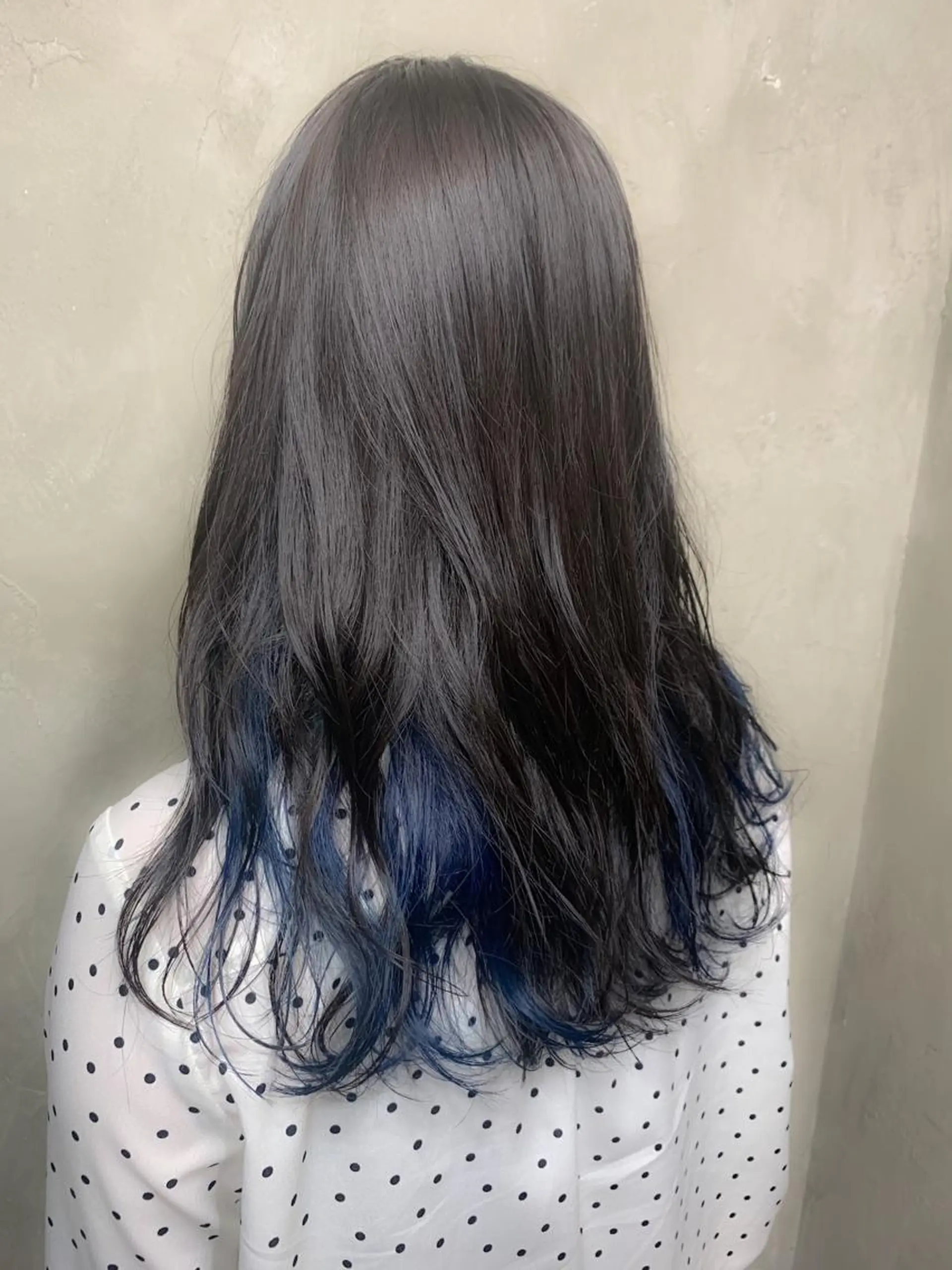 セミロング カラー インナーカラー 🌈髪質改善💕 縮毛矯正✨青木まで✨のヘアスタイル