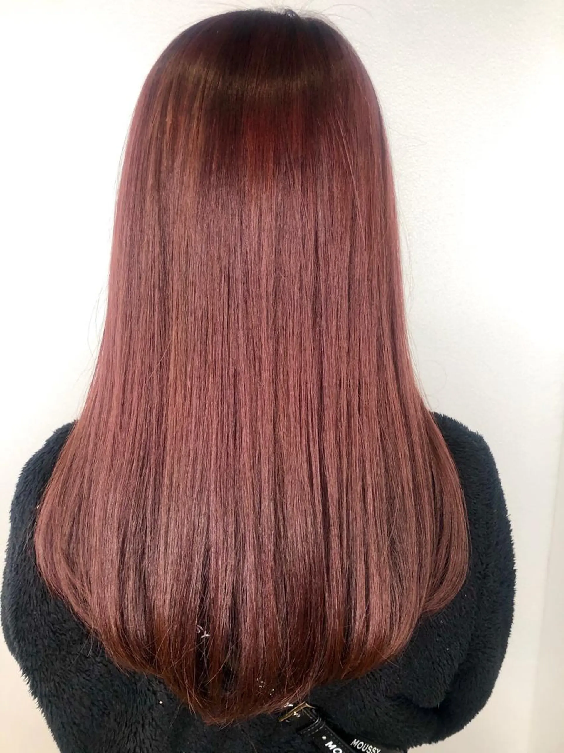 ロング カラー ブリーチ ピンクカラー Lee大阪店所属・店長　濱口 花菜　美髪整形のヘアスタイル