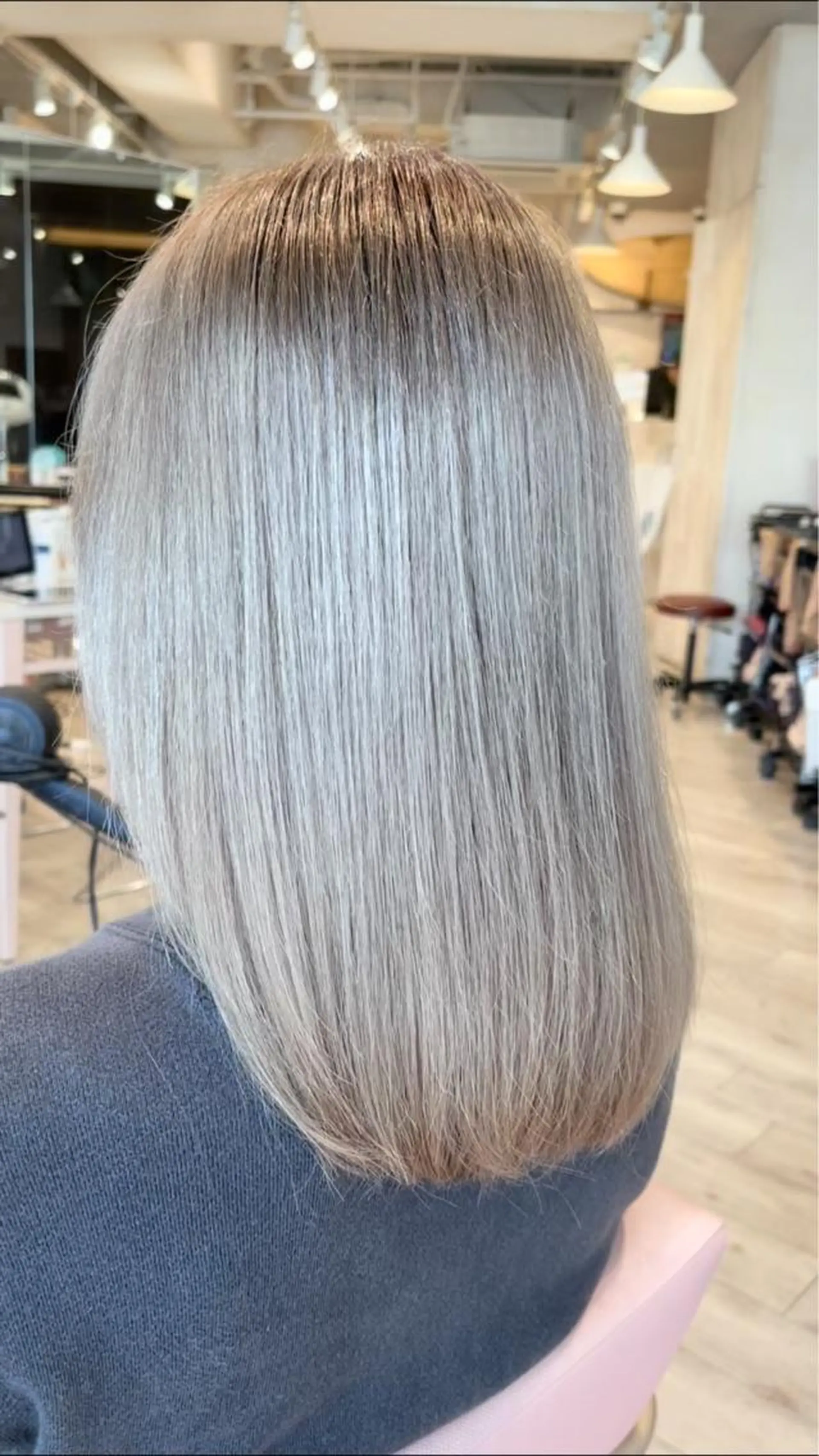 ミディアム カラー 高島大登/顔周り /レイヤーカットのヘアスタイル