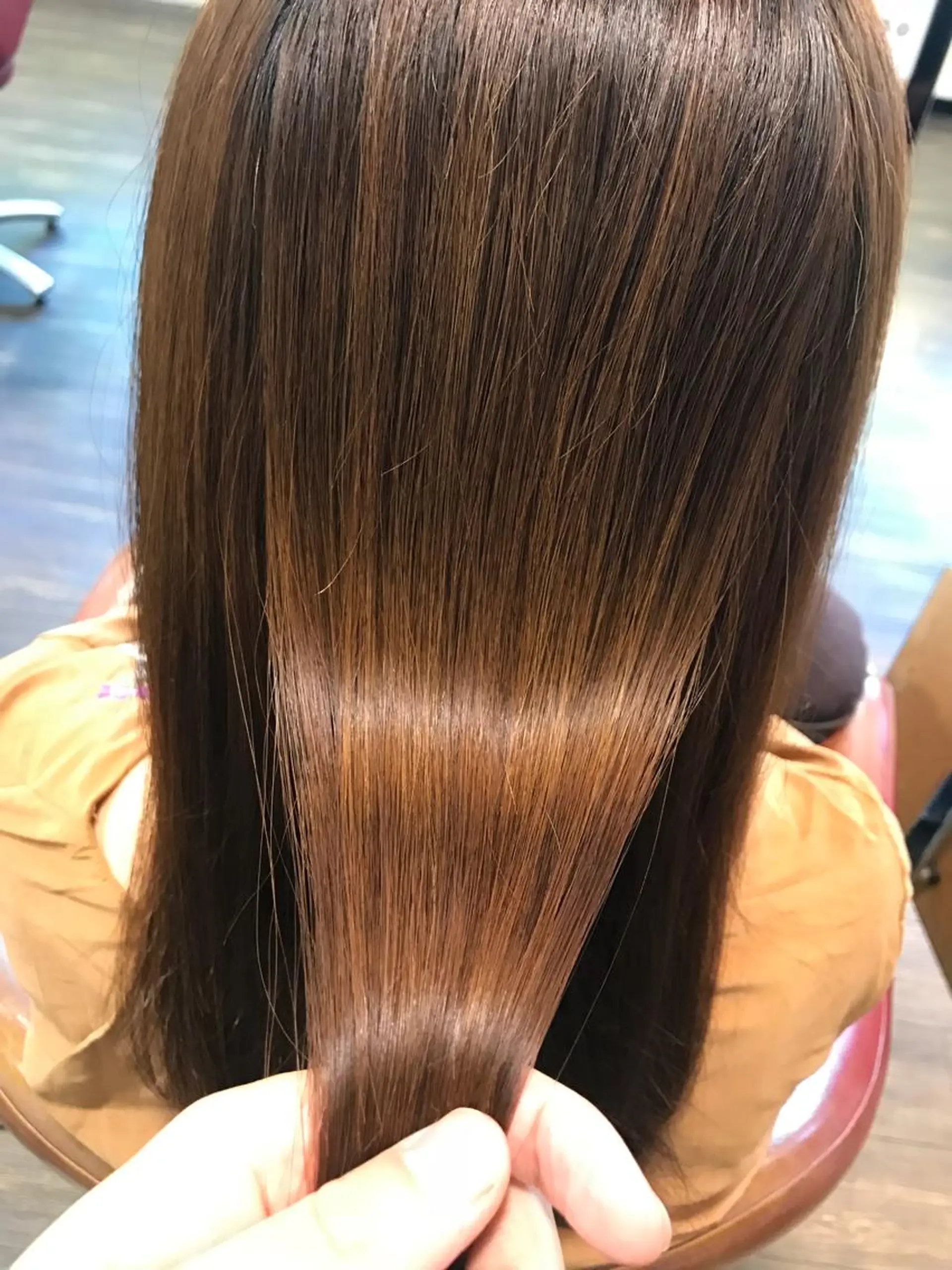 ロング 髪質改善 トリートメント 縮毛矯正/ 髪質改善 /ショート　圍　崇行のヘアスタイル