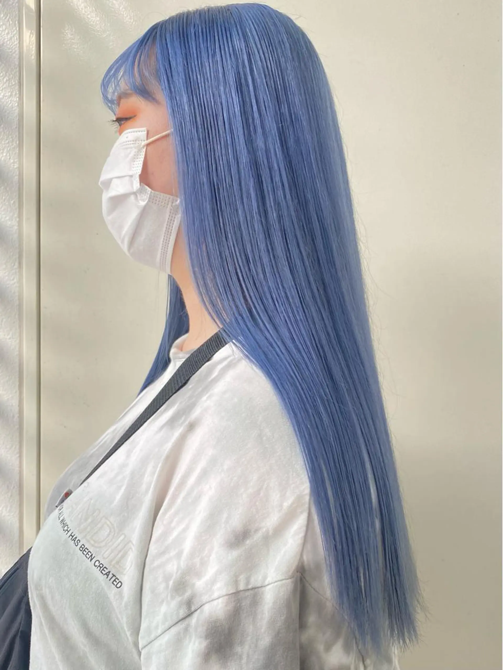 ロング カラー ANNA ／艶髪／ハイトーンのヘアスタイル