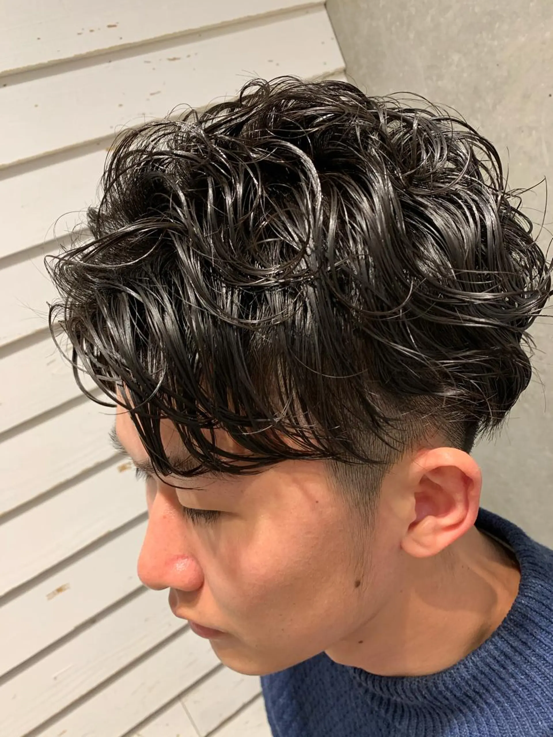 パーマ メンズ メンズパーマ Produce with SALON VILLAGE所属・メッシュパーマ職人/ 窪田 優也/ツイスパのヘアスタイル