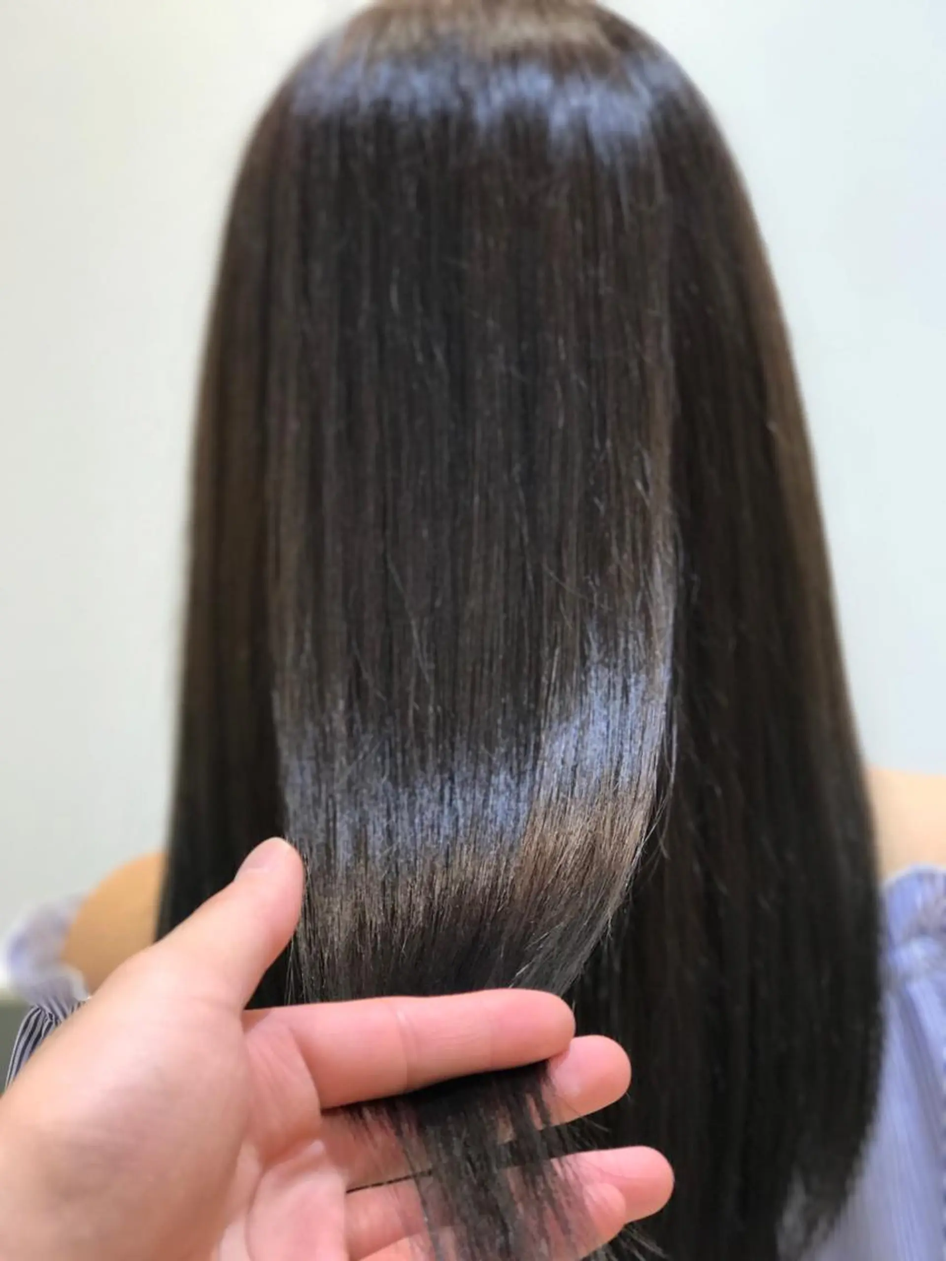 セミロング カラー 髪質改善/茅ヶ崎 マツモト リョウのヘアスタイル