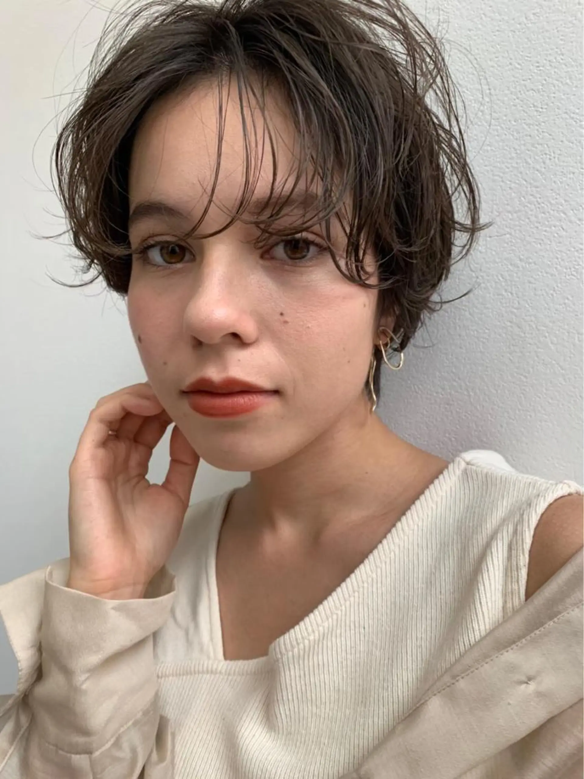 ショート カラー ヘアカラー ボブ/ハイトーン REINAのヘアスタイル