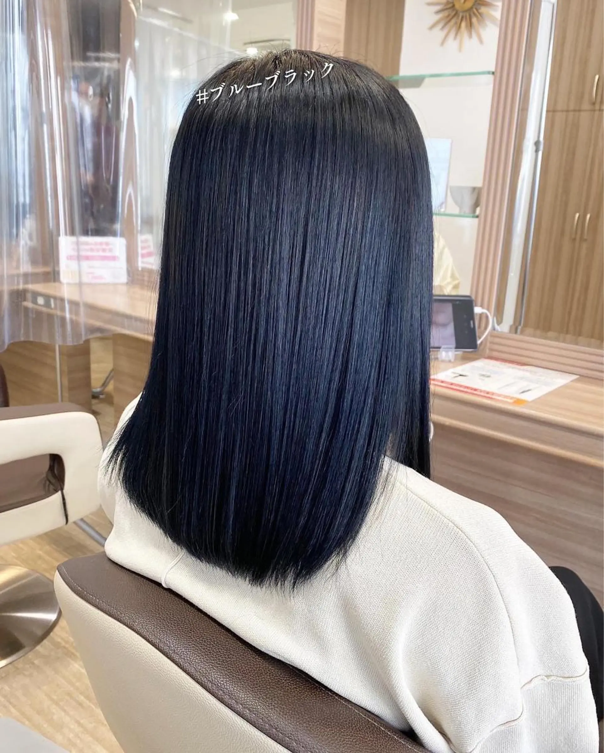 ミディアム カラー 谷尾 拓海のヘアスタイル