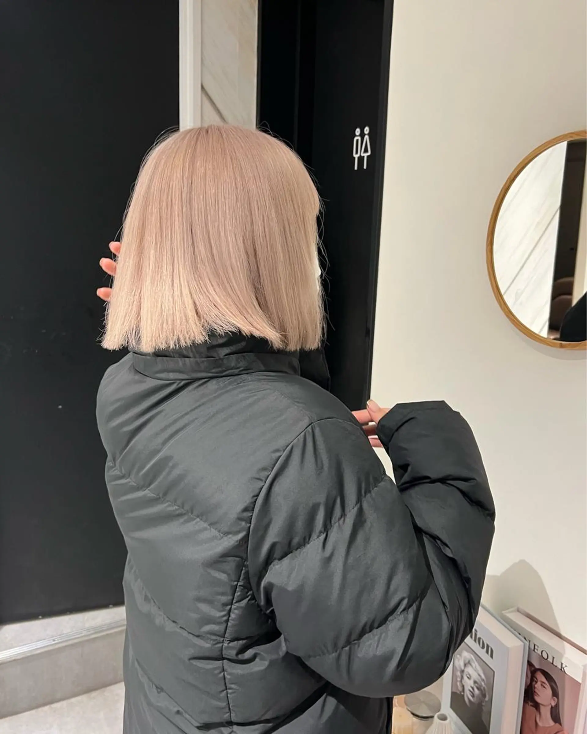 ミディアム デザイン🥇複雑履歴 ハイトーン特化のヘアスタイル