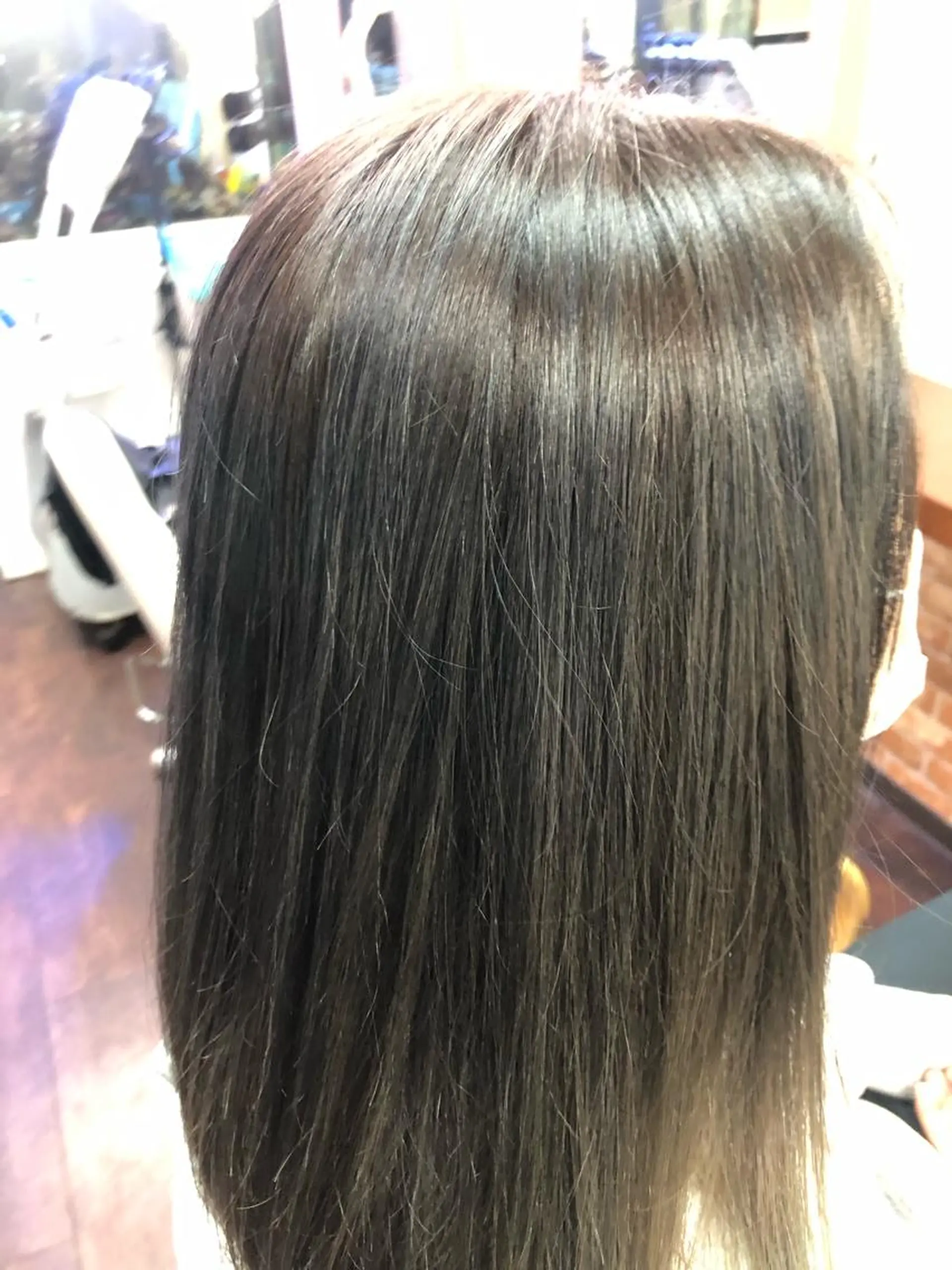ミディアム カラー 桧山 真のヘアスタイル