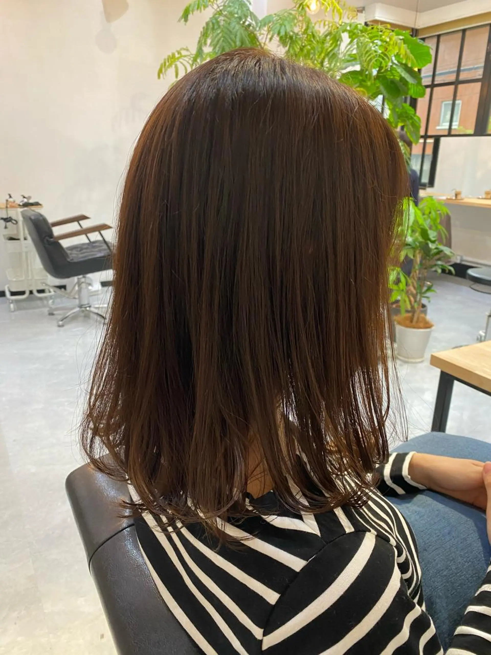 セミロング カラー ベージュカラー カット ヘアカラー トリートメント CARICIA🌱 masaeのヘアスタイル