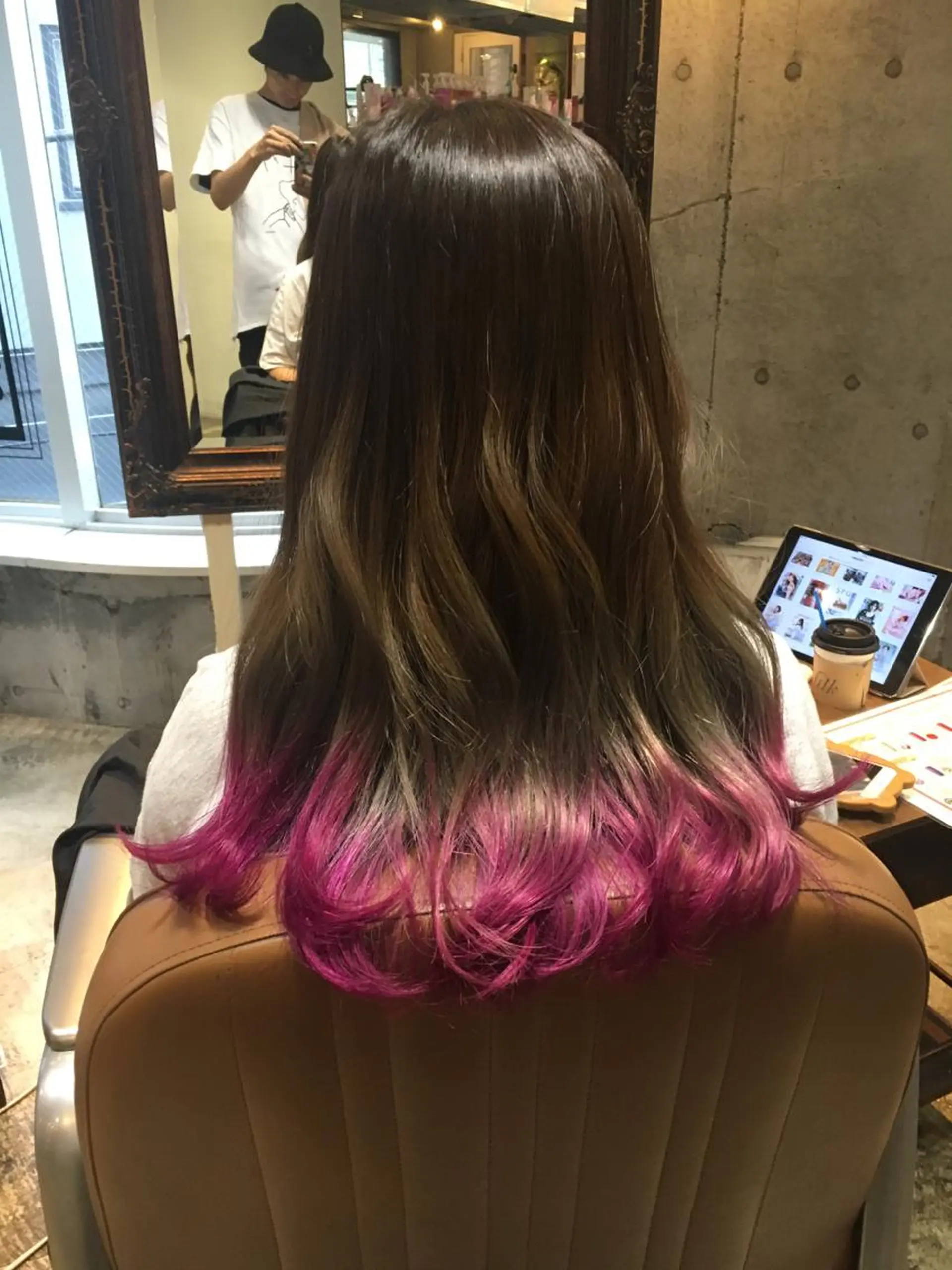 ロング カラー 北條 優輝のヘアスタイル