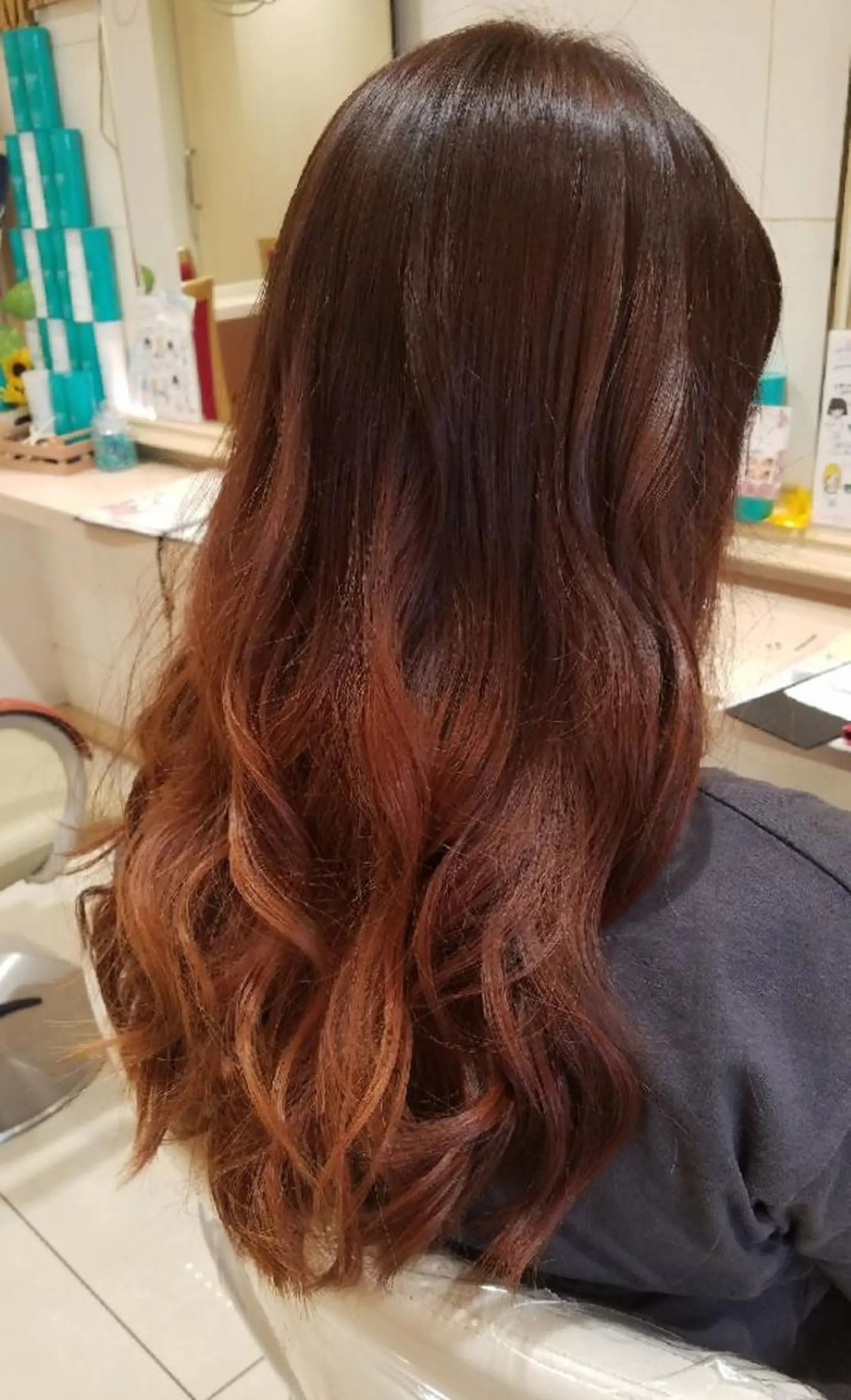 ロング 中村 真依のヘアスタイル