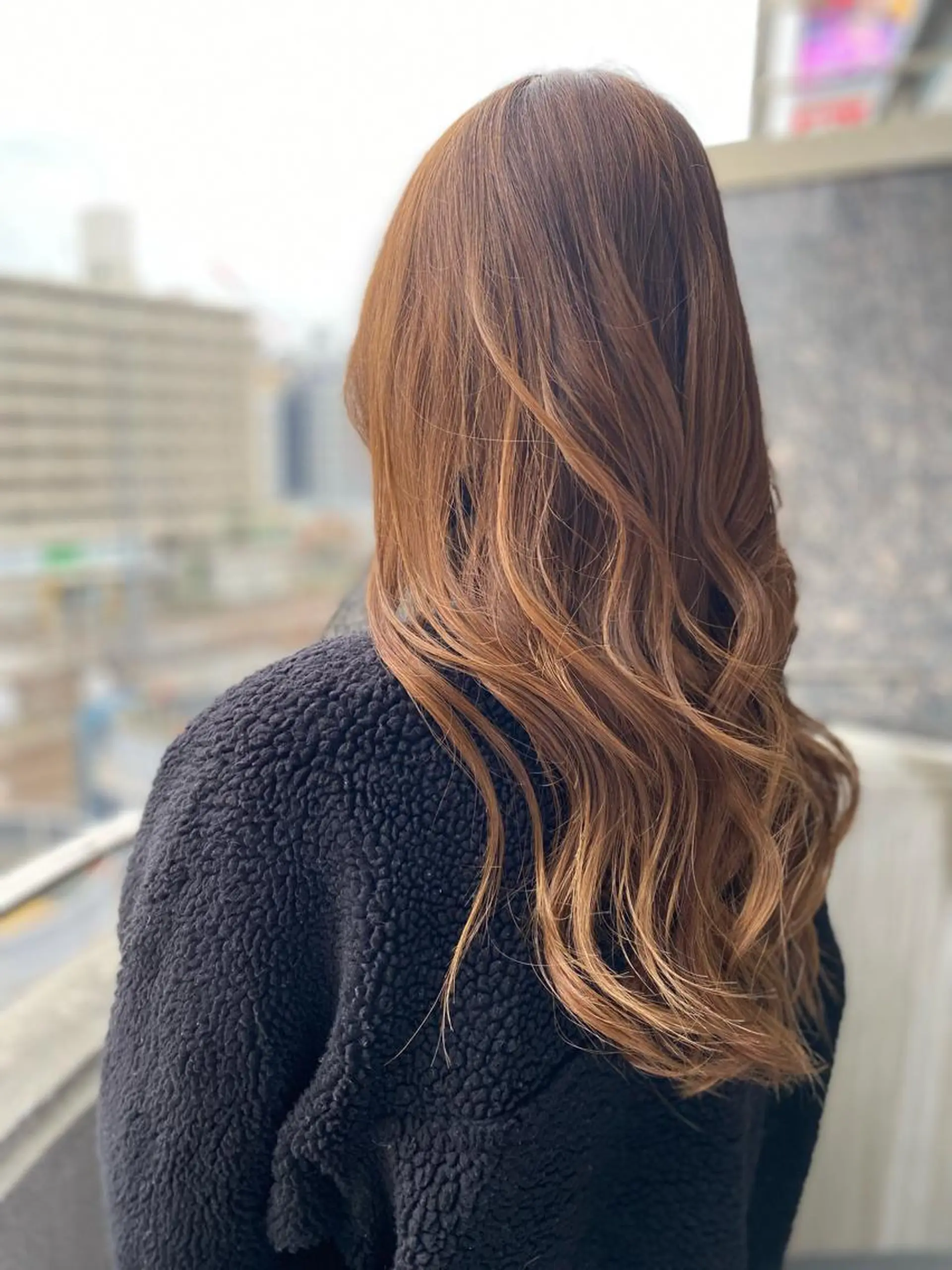ロング カラー ヘアカラー トリートメント ヨシダ フミノリのヘアスタイル