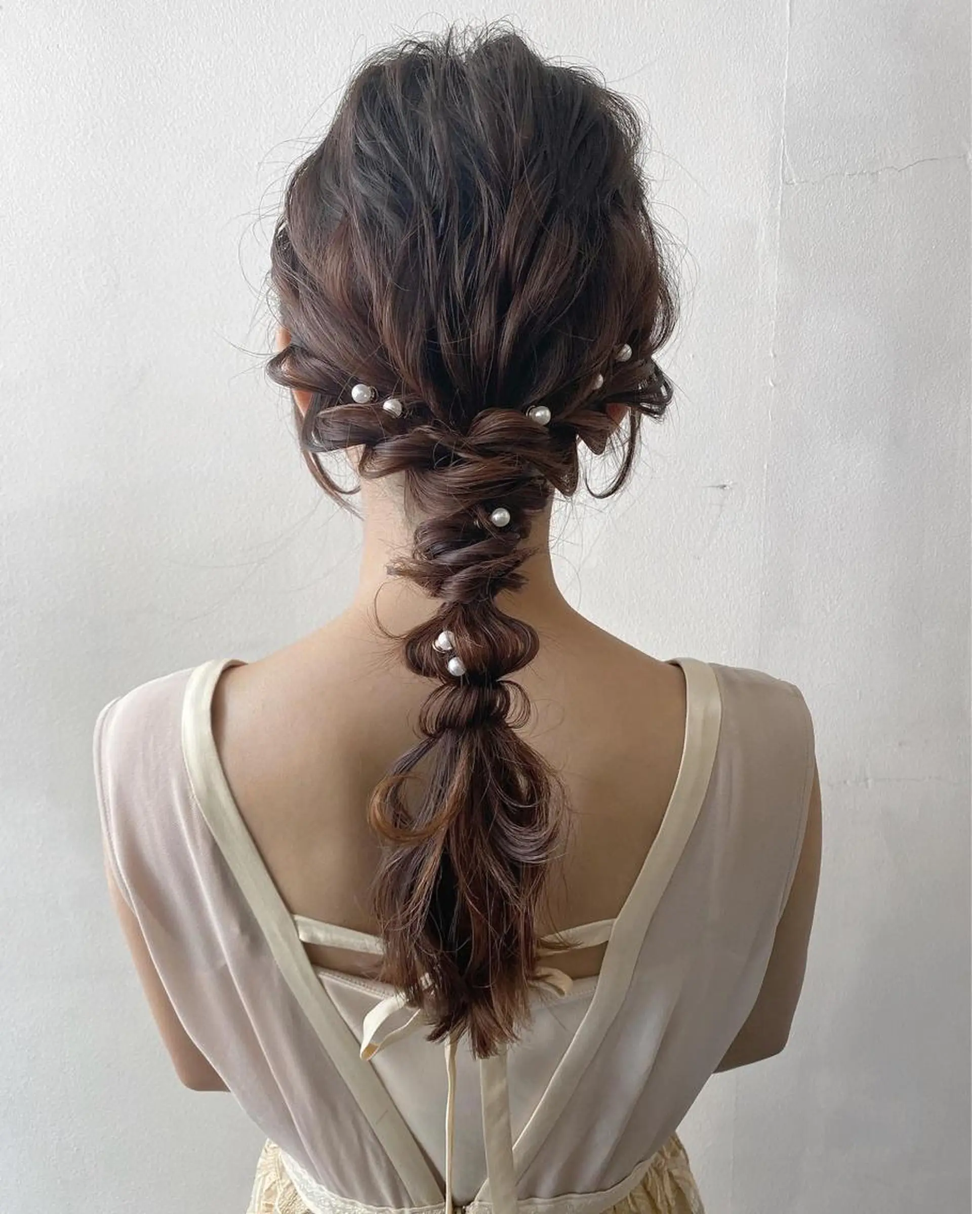 ロング ヘアアレンジ ヘアセット BOTTOMS所属・🌸透明感艶 カラー🌸Yuukiのヘアスタイル