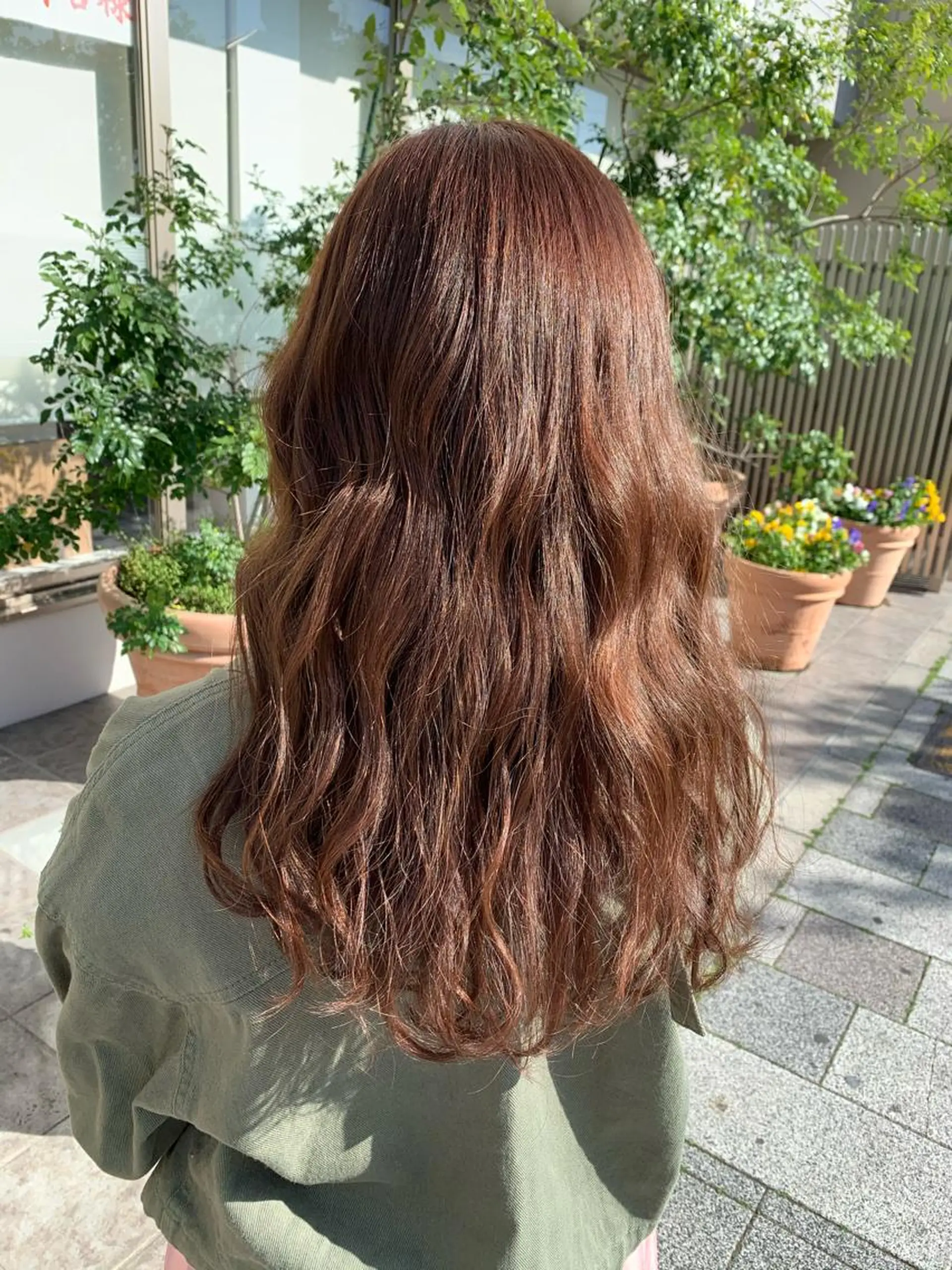 セミロング カラー 髪質改善美容室Lust所属・美容室Lust💚 嶋崎　鷹のヘアスタイル