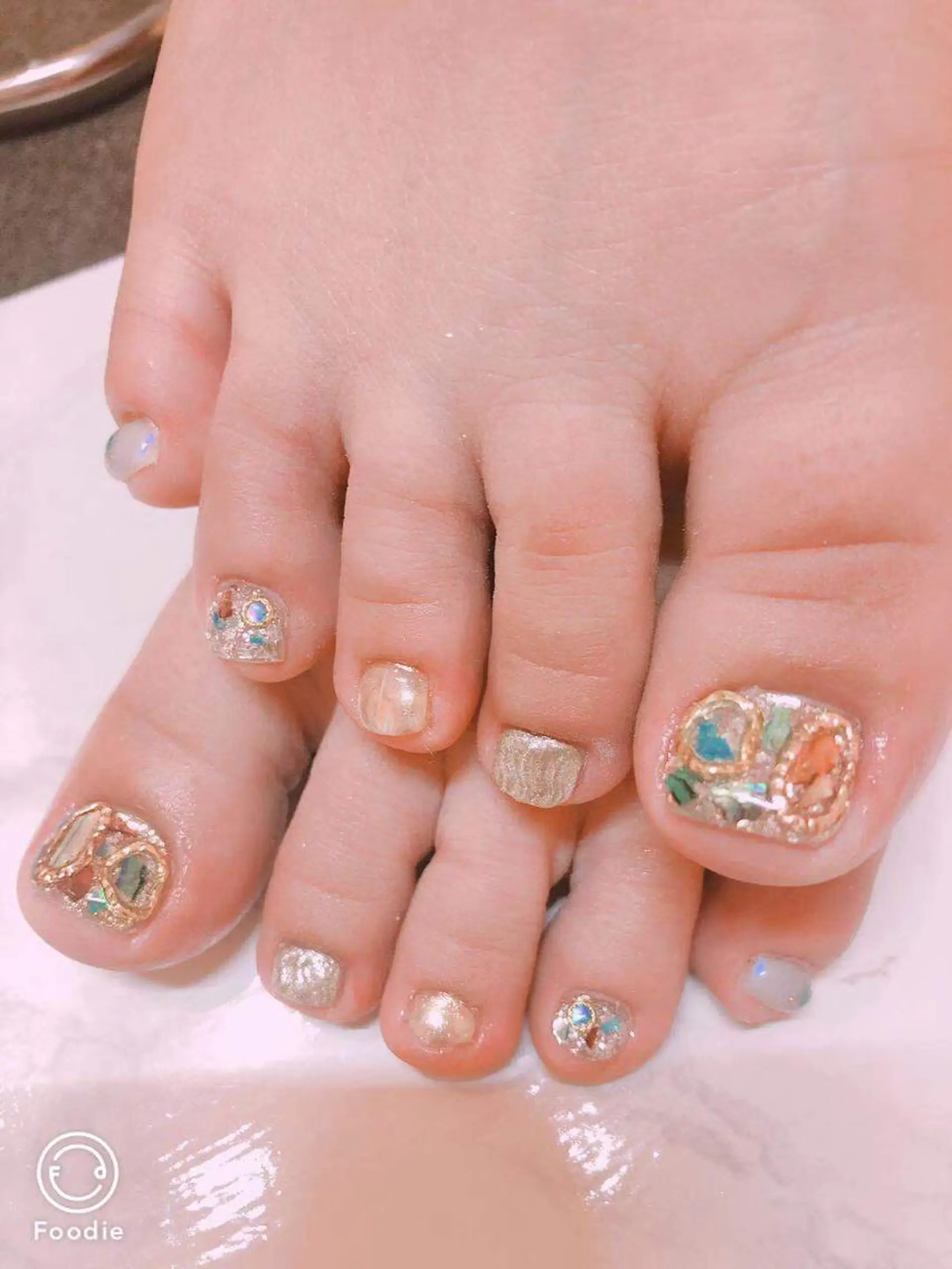 ネイル フットネイル リン リンのネイルデザイン